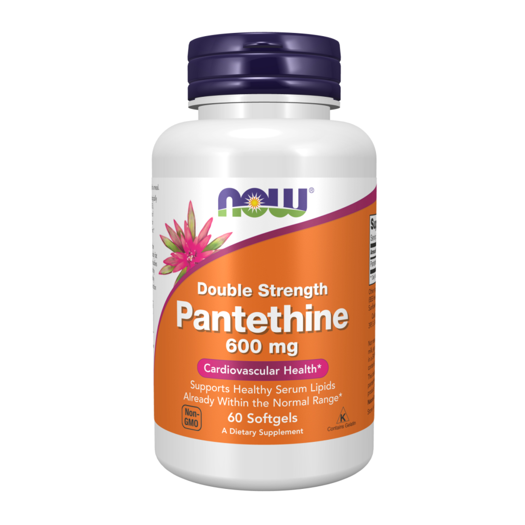 Pantethine 600mg - 60 softgels Pantethine 600mg - 60 softgels