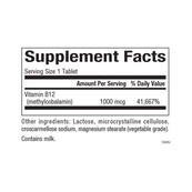 B12 Methylcobalamin 1000 mcg - 90 tabs. Зображення №2 B12 Methylcobalamin 1000 mcg - 90 tabs. Зображення №2
