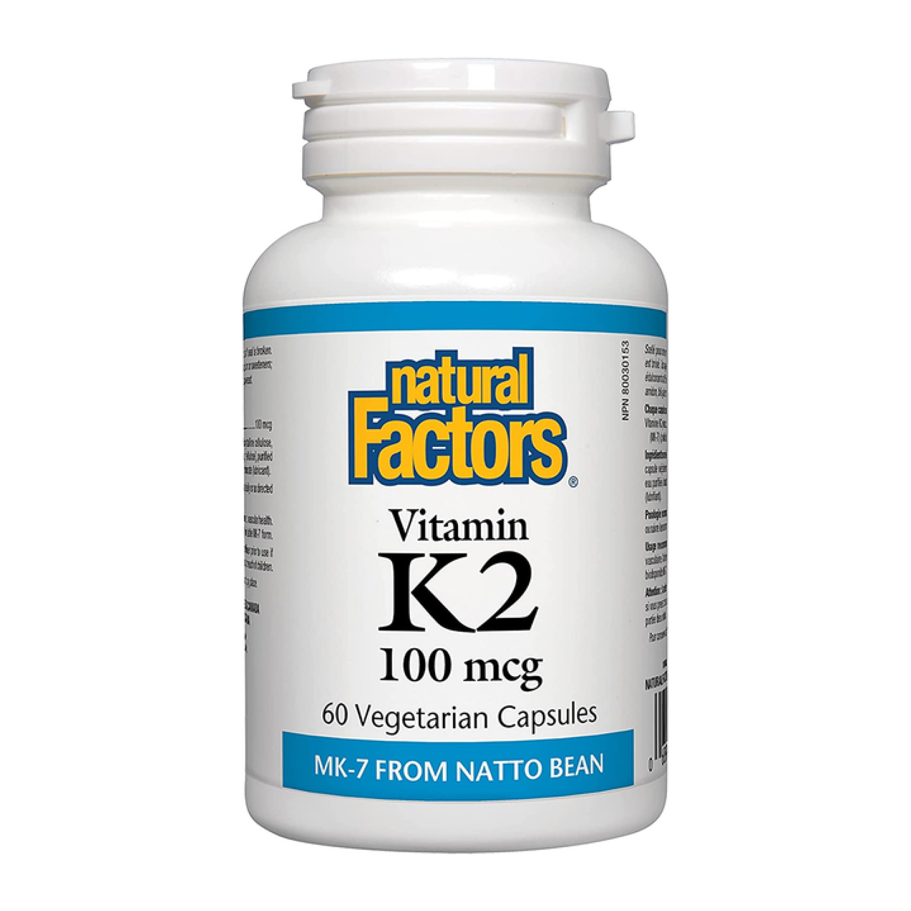 Vitamin K2 100mcg - 60 vcaps Vitamin K2 100mcg - 60 vcaps