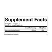 Magnesium Bisglycinate 200mg - 120g Pure. Зображення №2 Magnesium Bisglycinate 200mg - 120g Pure. Зображення №2
