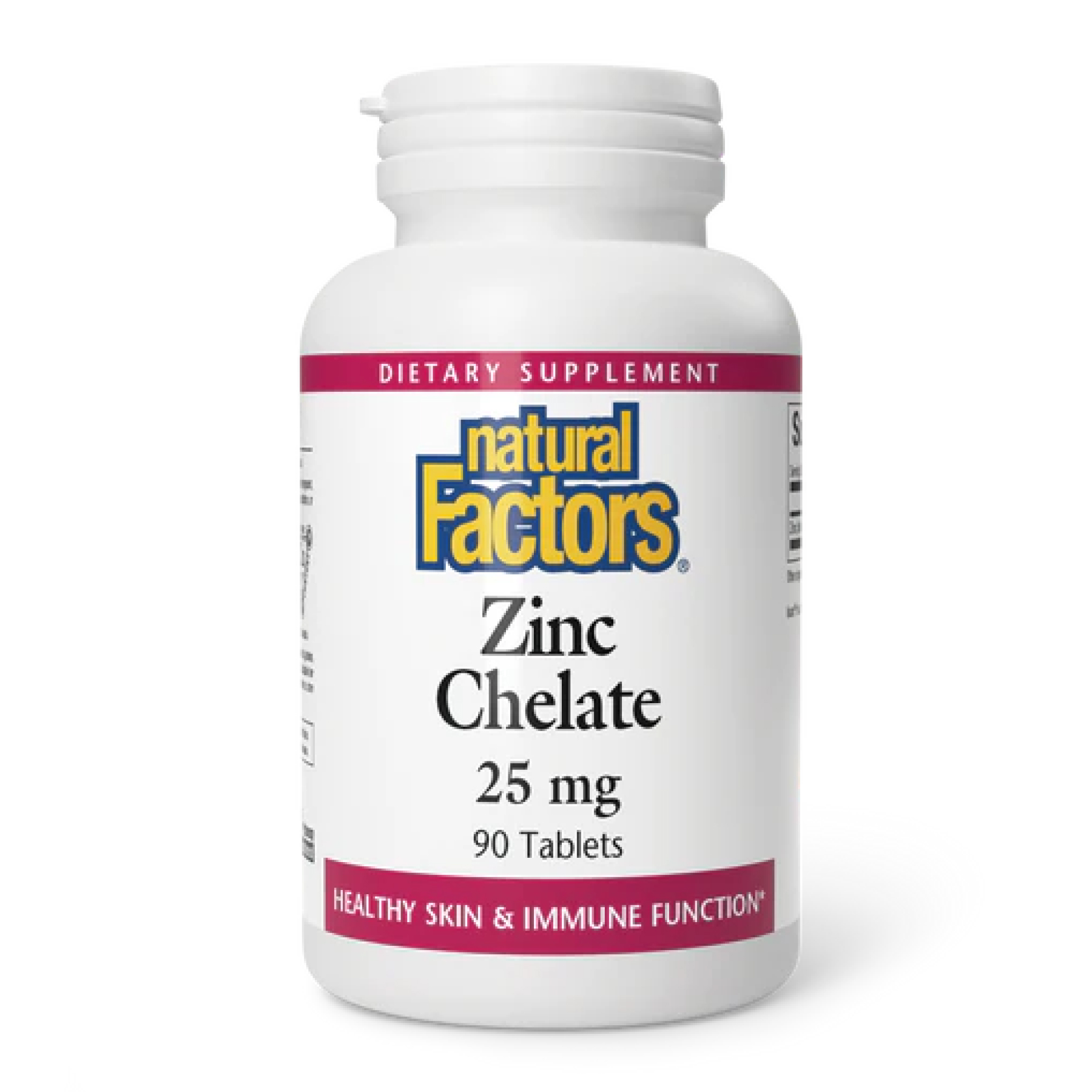 Zinc Chelate 25mg - 90 tabs Zinc Chelate 25mg - 90 tabs