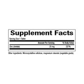 Zinc Chelate 25mg - 90 tabs. Зображення №2 Zinc Chelate 25mg - 90 tabs. Зображення №2