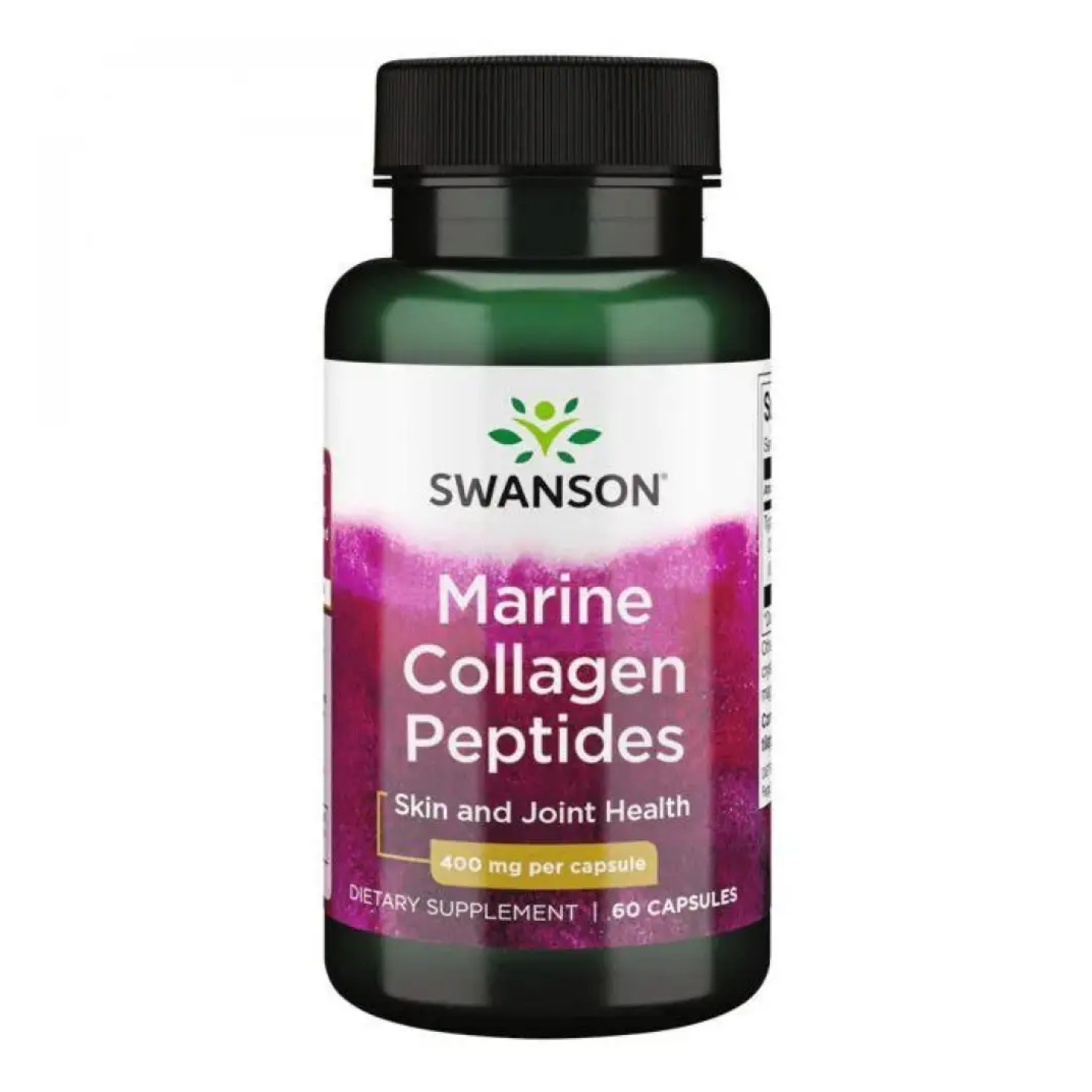 Type I Hydrolyzed Marine Collagen Peptides 400mg - 60 caps Type I Hydrolyzed Marine Collagen Peptides 400mg - 60 caps
