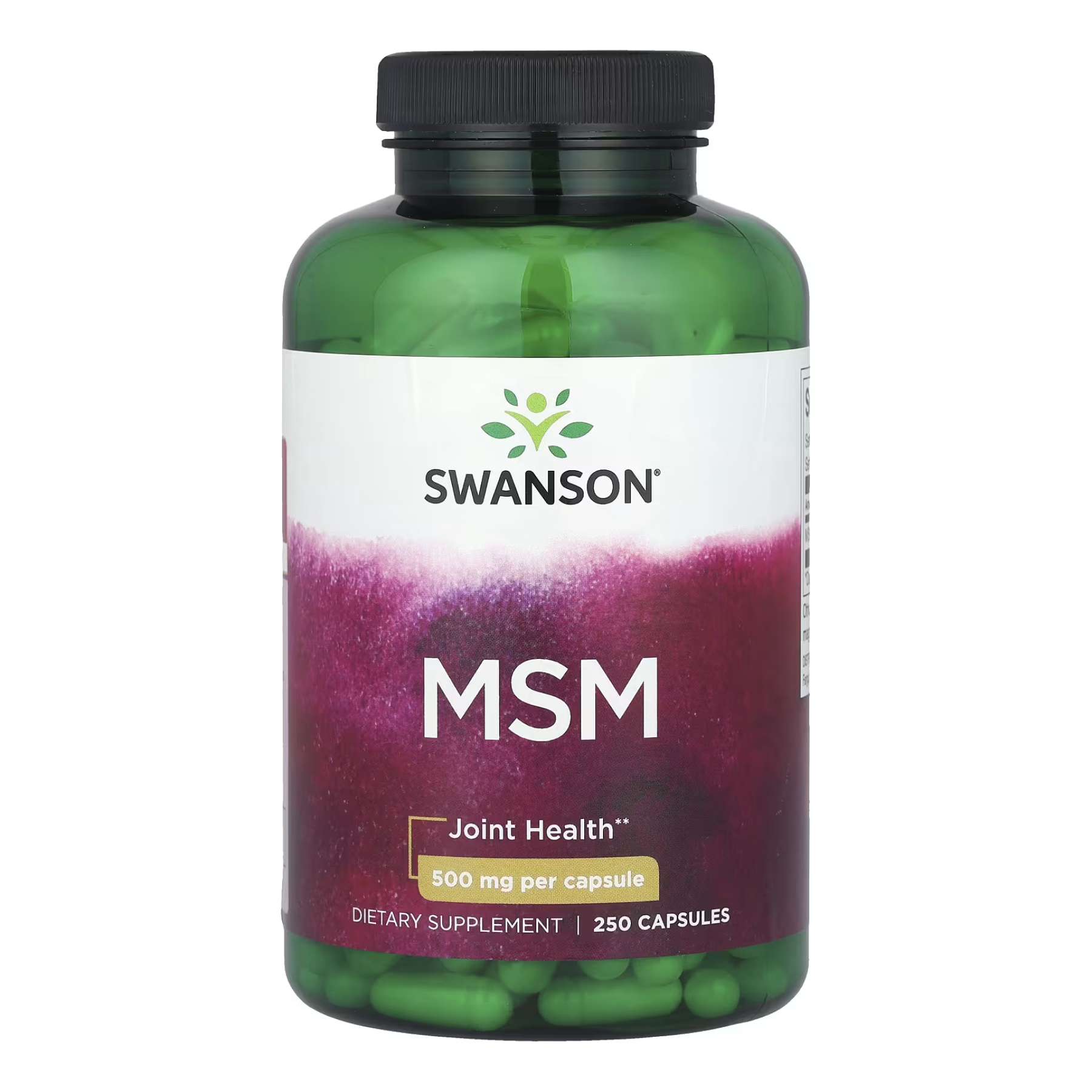 MSM 500mg - 250 caps MSM 500mg - 250 caps