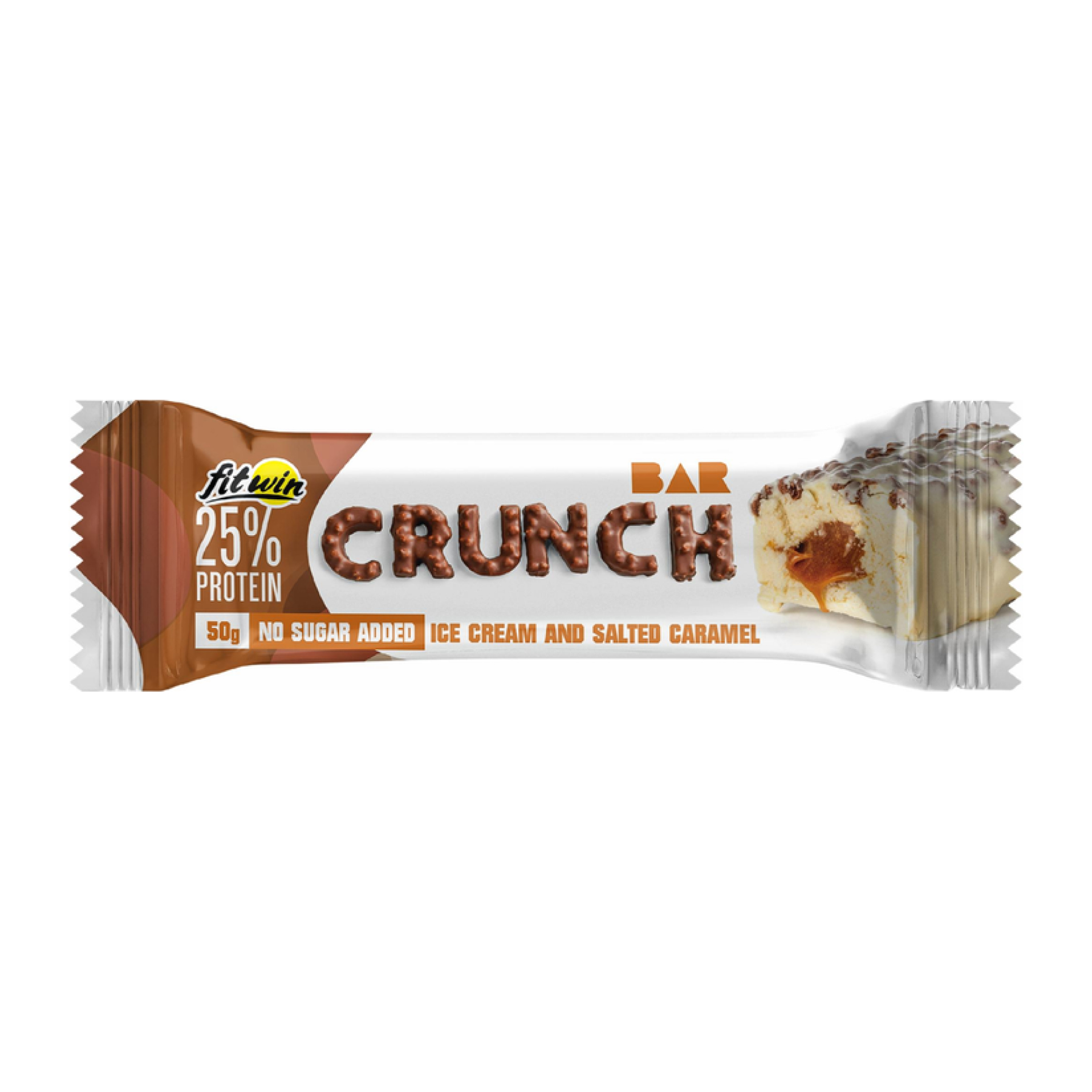 Crunch Bar - 12x50g Ice Cream and Salted Caramel Crunch Bar - 12x50g Ice Cream and Salted Caramel