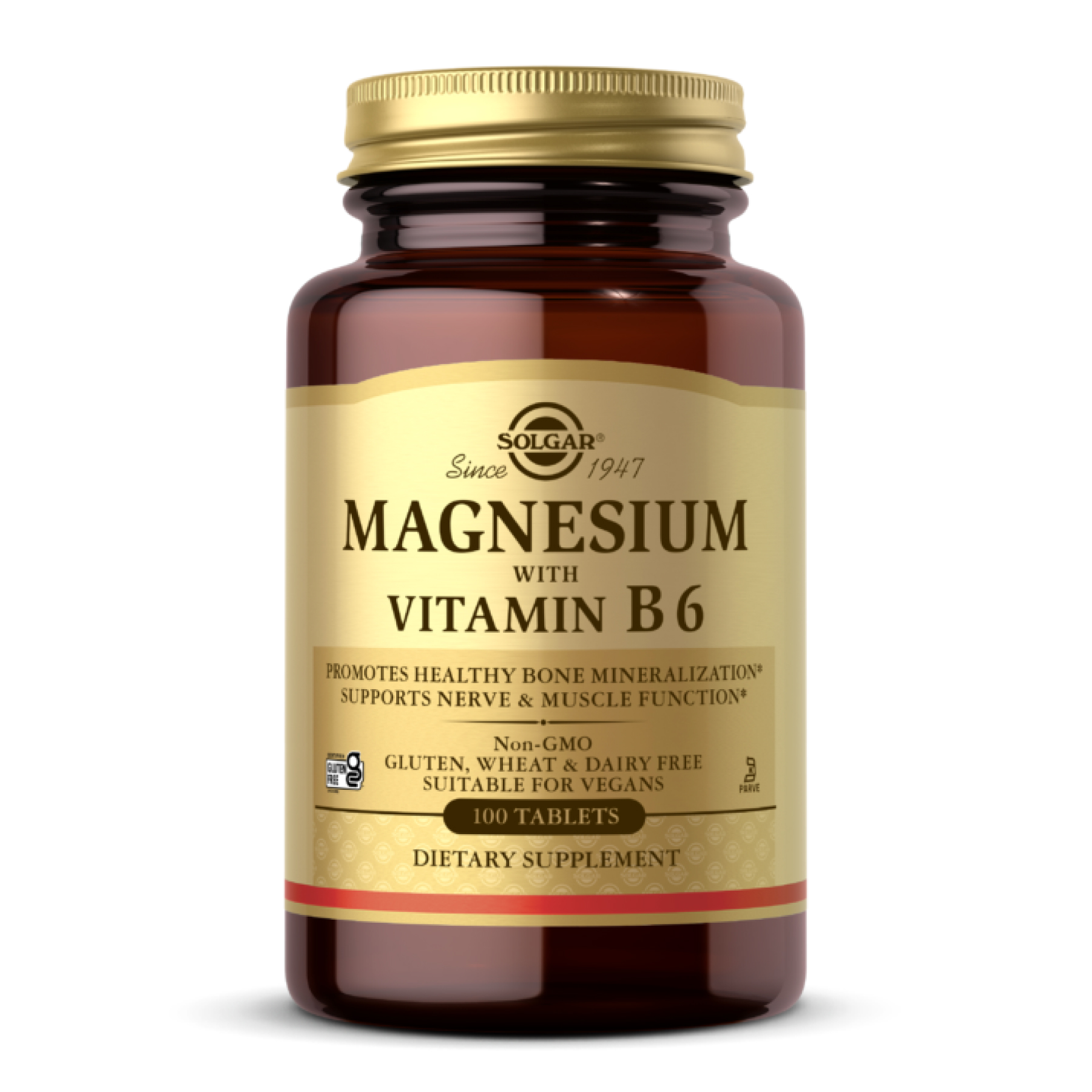 Magnesium with Vitamin B6 - 100 tabs Magnesium with Vitamin B6 - 100 tabs