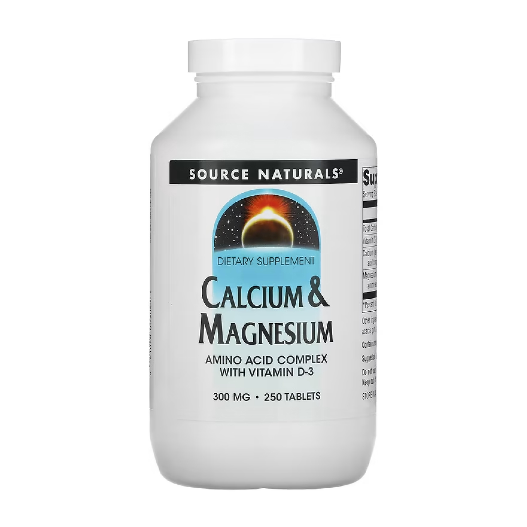 Calcium & Magnesium 300mg - 250 tabs Calcium & Magnesium 300mg - 250 tabs
