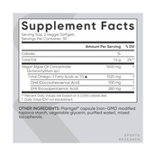 Vegan Omega-3 1400mg - 60 softgels. Зображення №2 Vegan Omega-3 1400mg - 60 softgels. Зображення №2