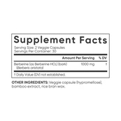 Berberine 500mg - 60 vcaps. Зображення №2 Berberine 500mg - 60 vcaps. Зображення №2
