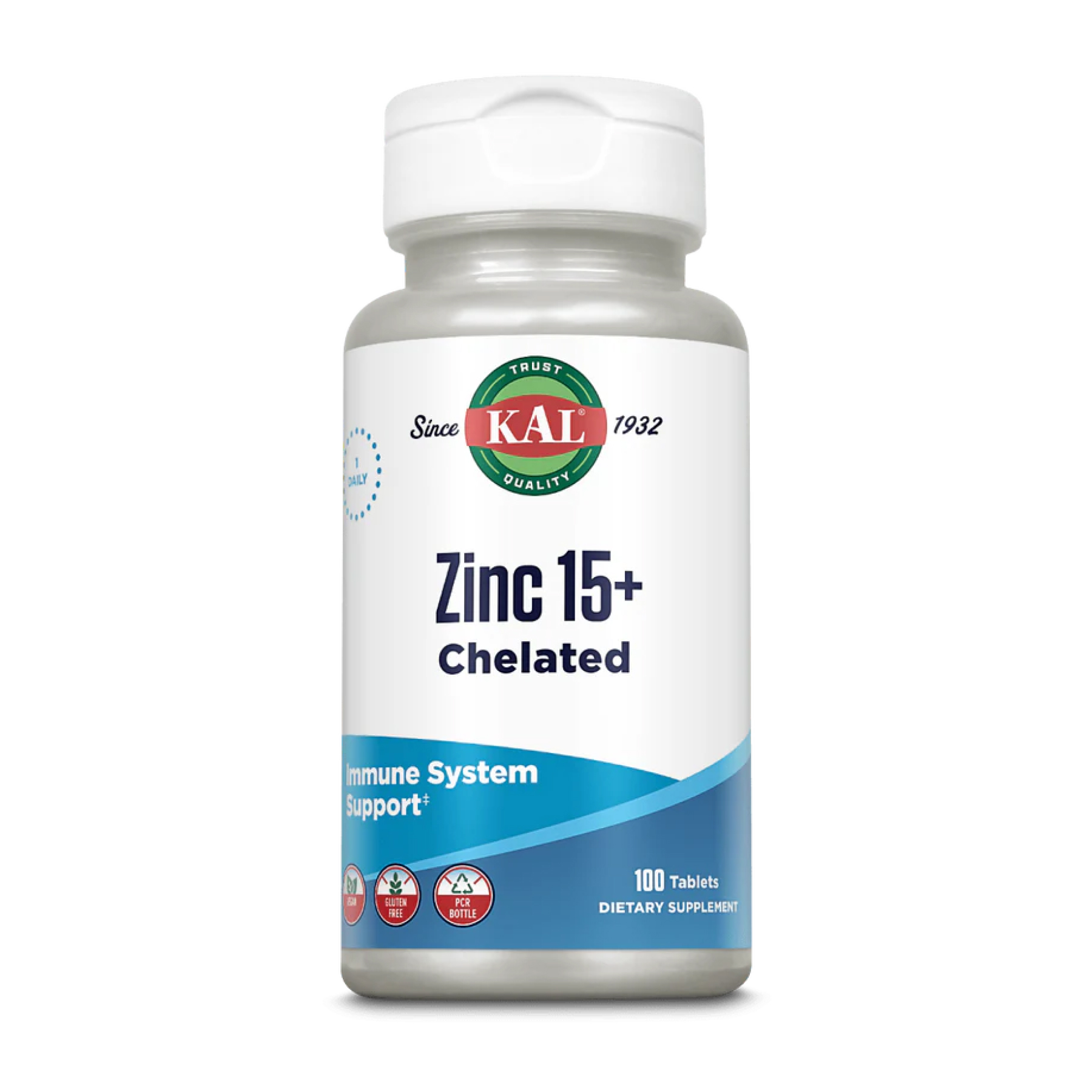 Zinc 15+ Chelated - 100 tabs Zinc 15+ Chelated - 100 tabs