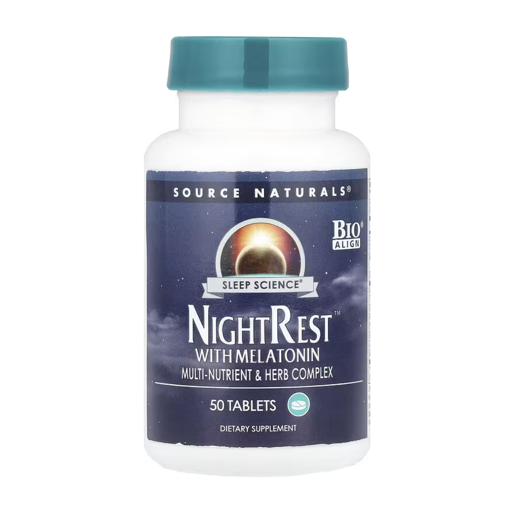 Sleep Science® NightRest™ with Melatonin - 50 таблеток Sleep Science® NightRest™ with Melatonin - 50 таблеток