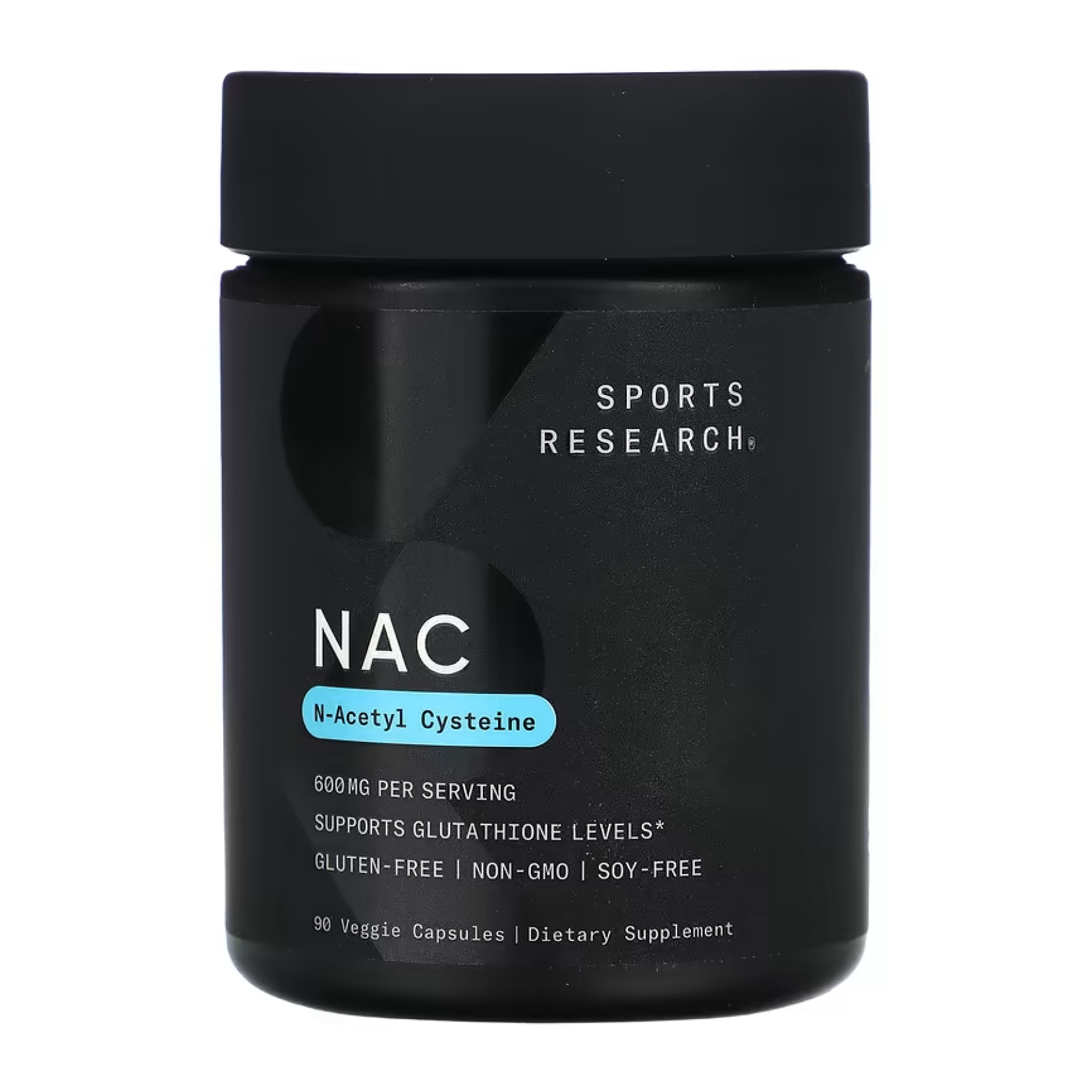 NAC - N-Acetyl-L-Cysteine 600mg - 90 vcaps NAC - N-Acetyl-L-Cysteine 600mg - 90 vcaps