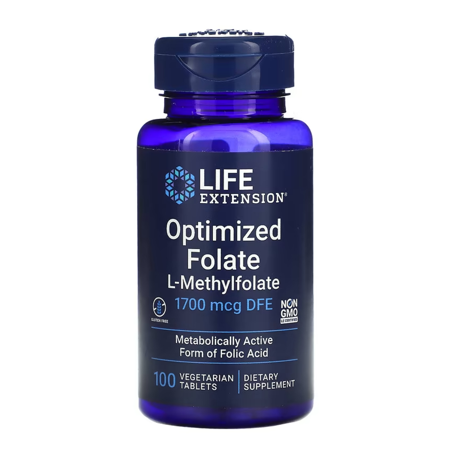 Optimized Folate 1700 mcg DFE - 100 tabs Optimized Folate 1700 mcg DFE - 100 tabs