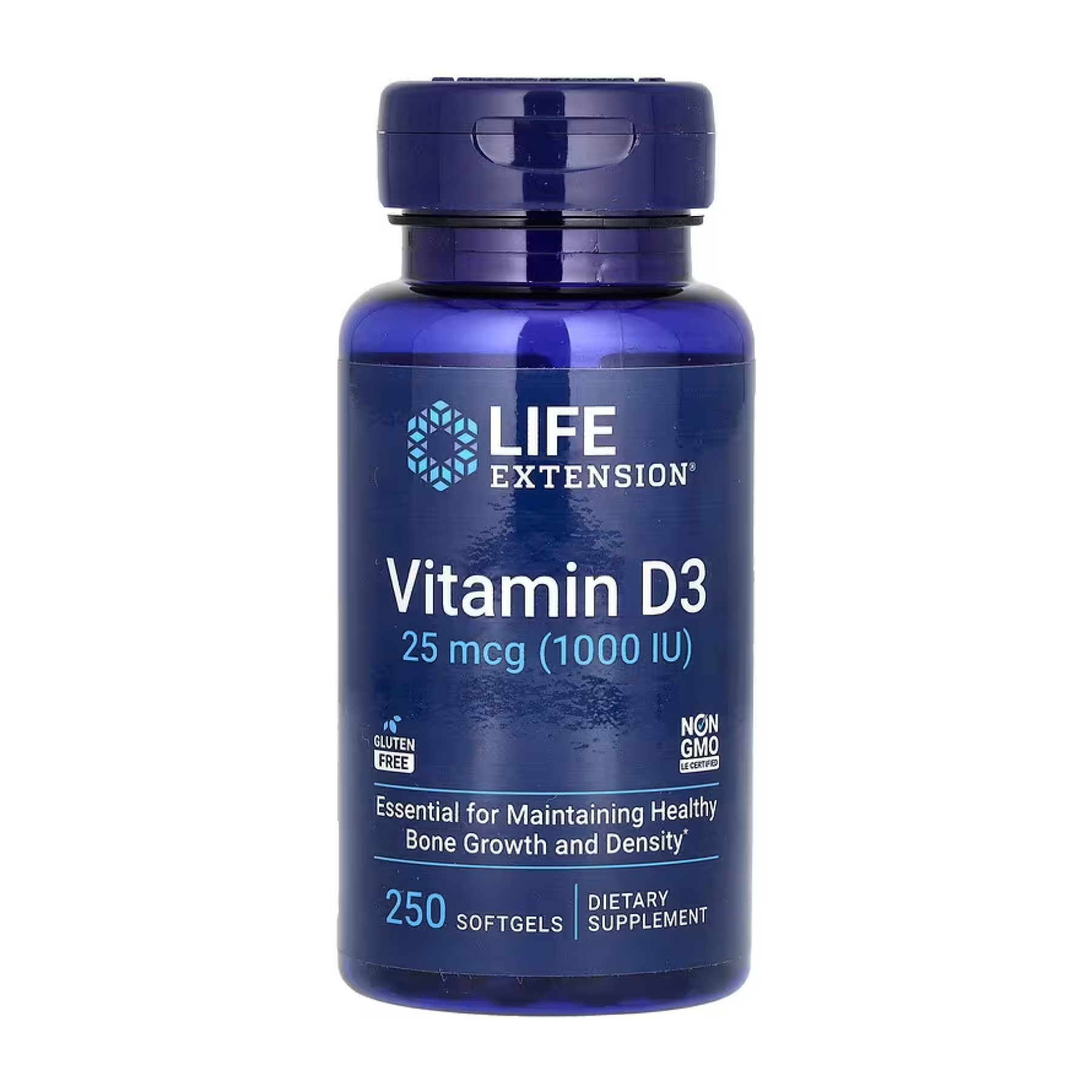Vitamin D3 25 mcg (1000 IU) - 250 softgels Vitamin D3 25 mcg (1000 IU) - 250 softgels