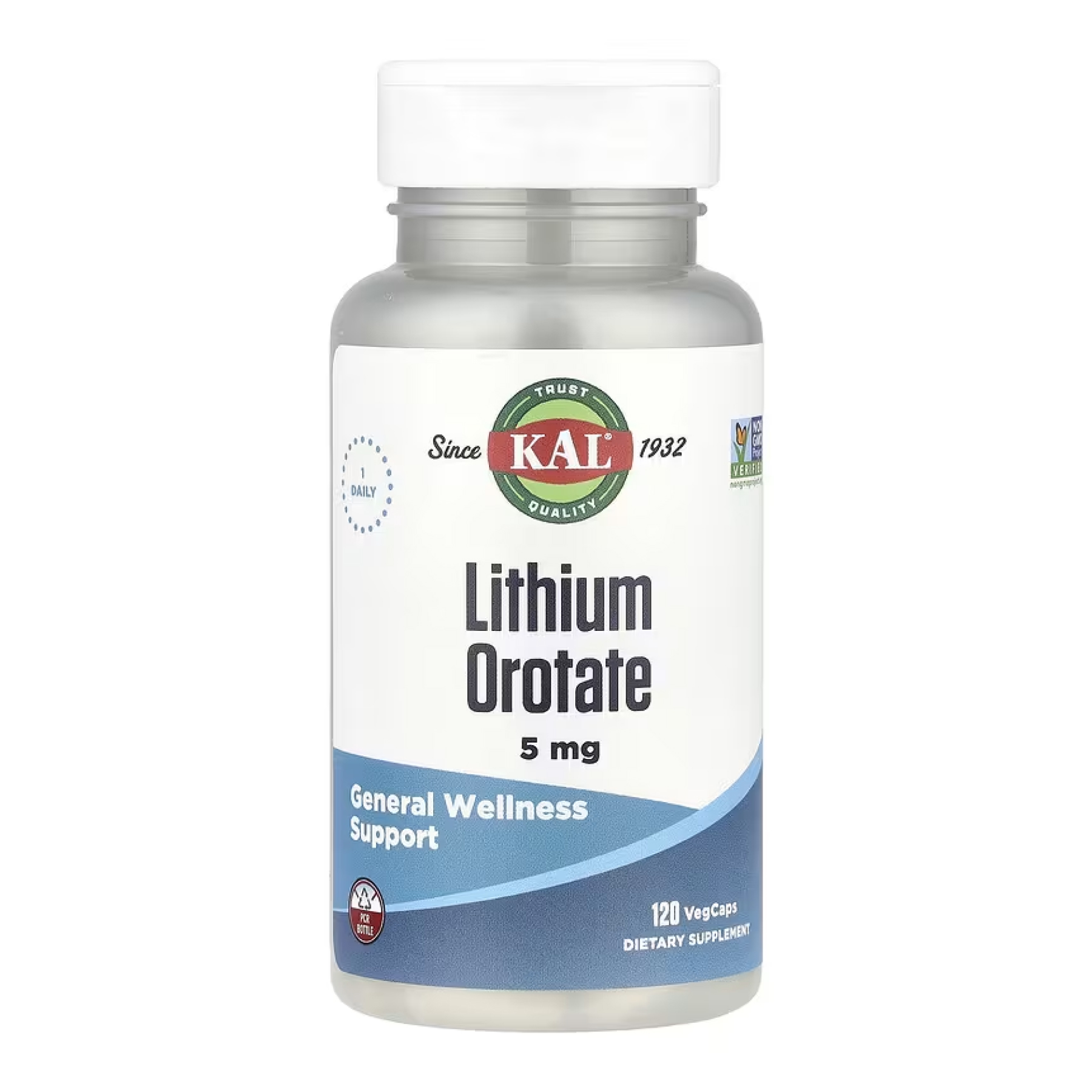 Lithium Orotate 5mg - 120 vcaps Lithium Orotate 5mg - 120 vcaps