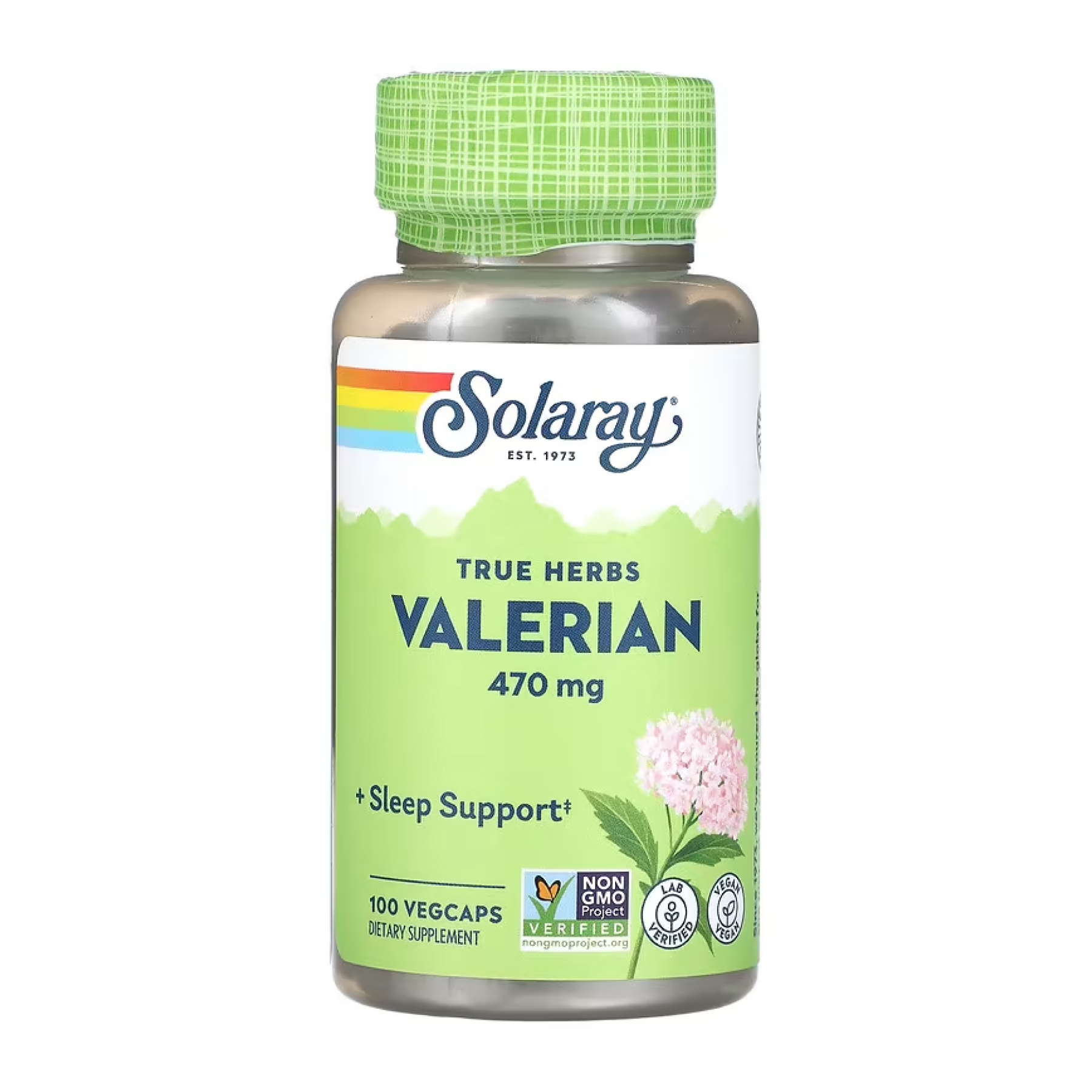Valerian Root 470mg - 100 vcaps Valerian Root 470mg - 100 vcaps