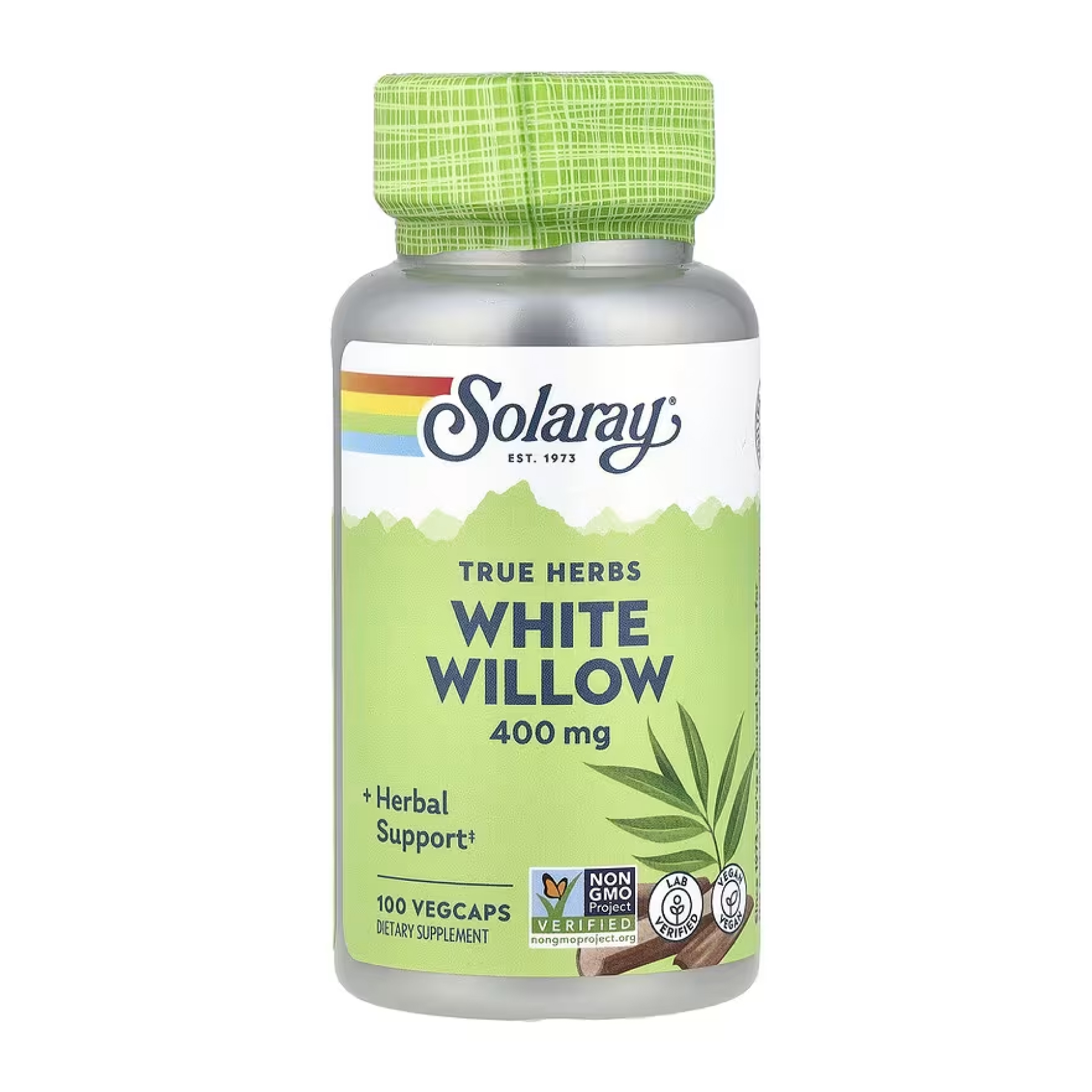 White Willow Bark 400mg - 100 vcaps White Willow Bark 400mg - 100 vcaps
