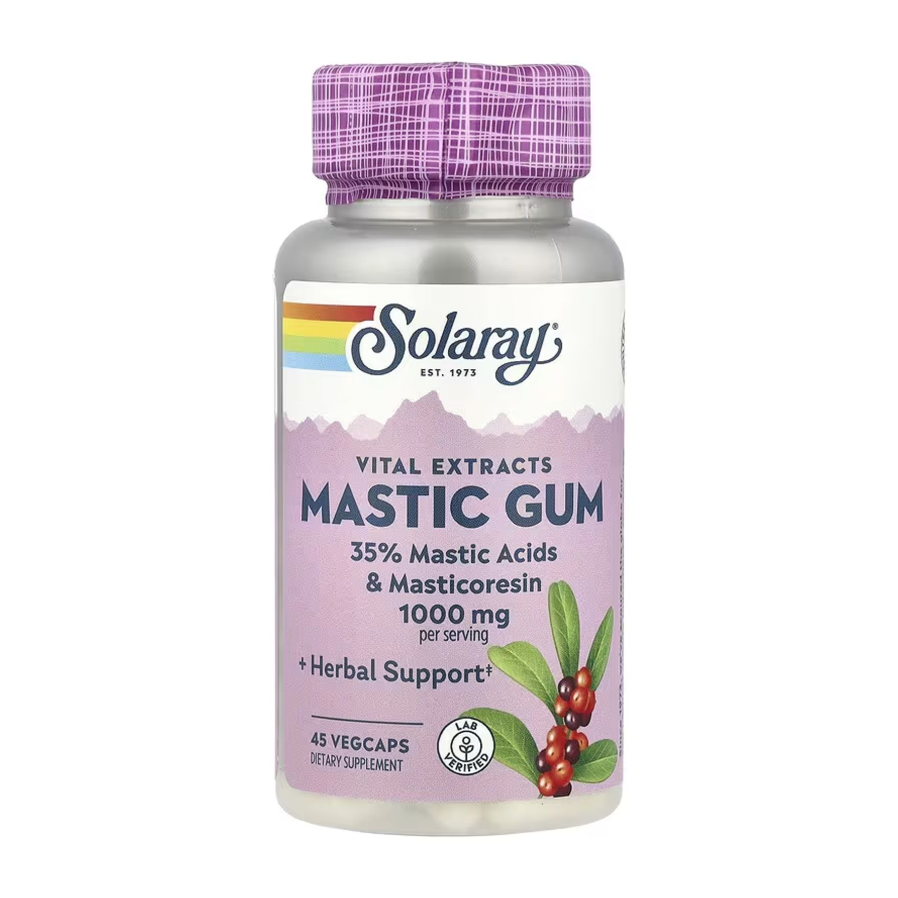 Mastic Gum Extract 500mg - 45 vcaps Mastic Gum Extract 500mg - 45 vcaps