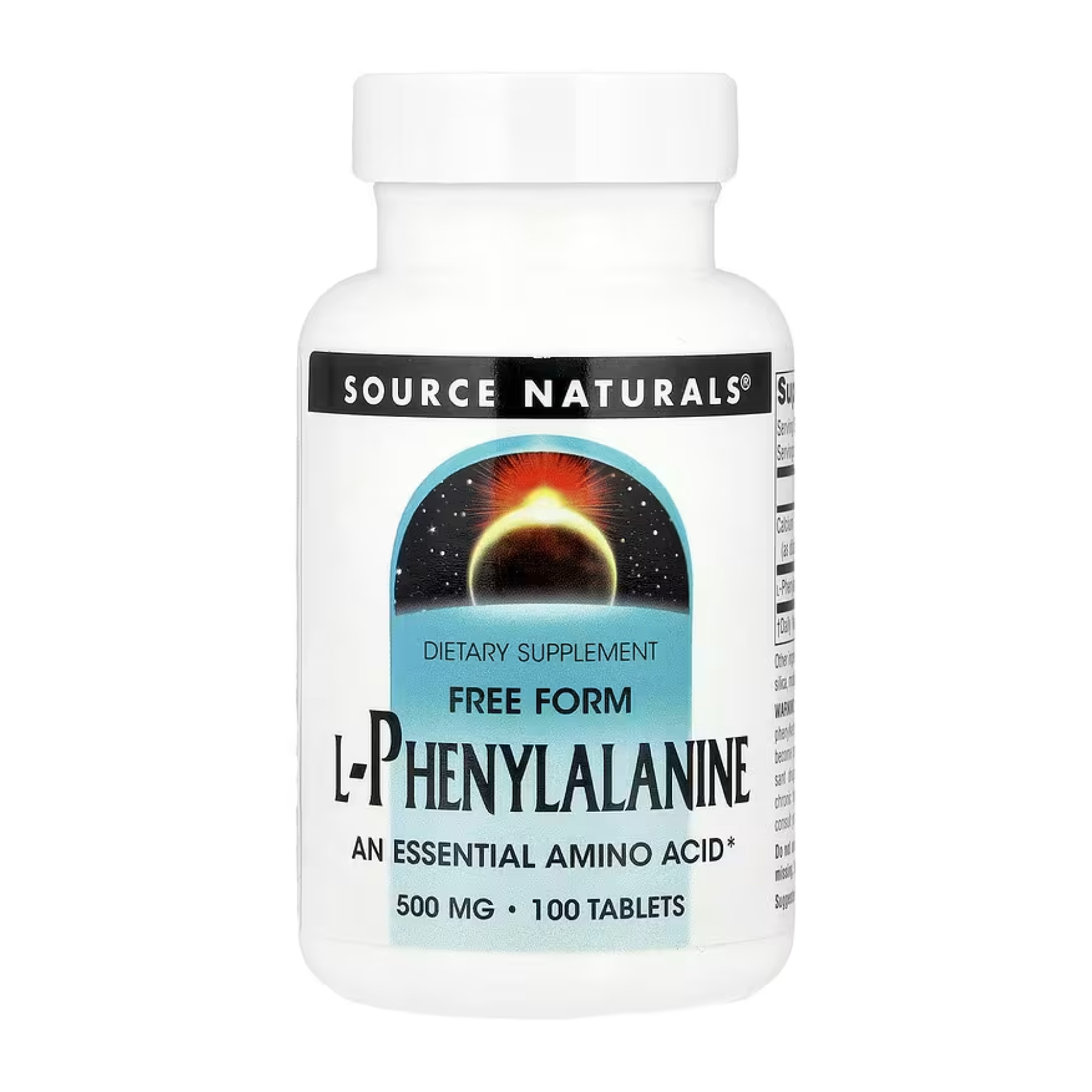 L-Phenylalanine 500mg - 100 tabs L-Phenylalanine 500mg - 100 tabs
