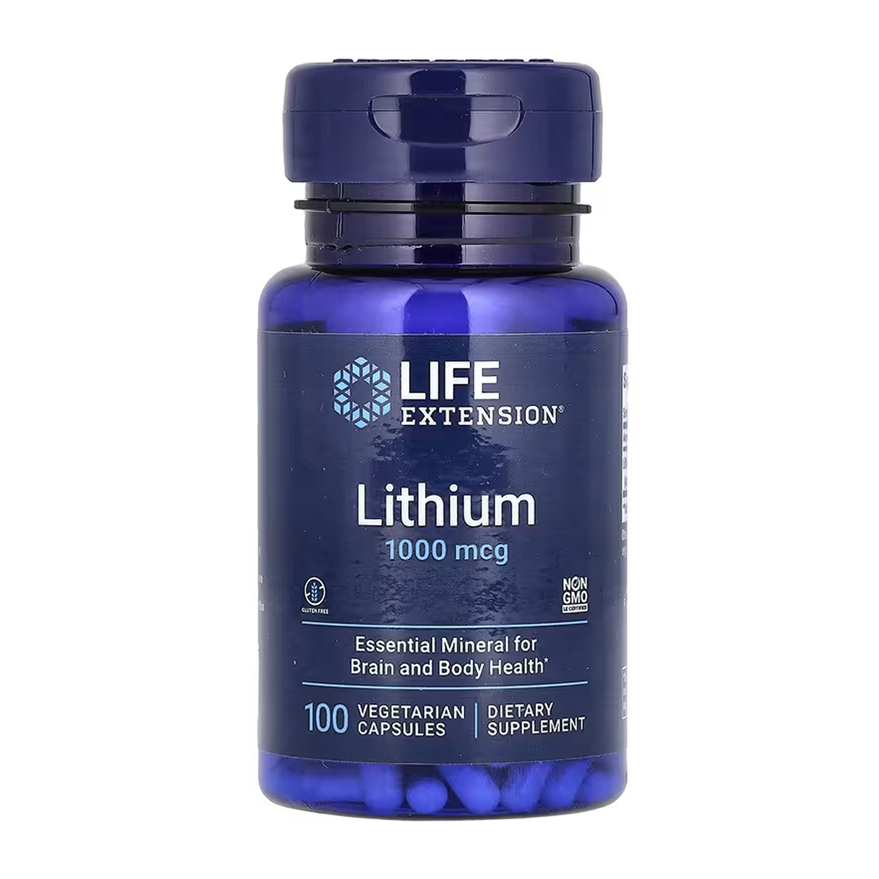 Lithium 1000 mcg - 100 caps Lithium 1000 mcg - 100 caps