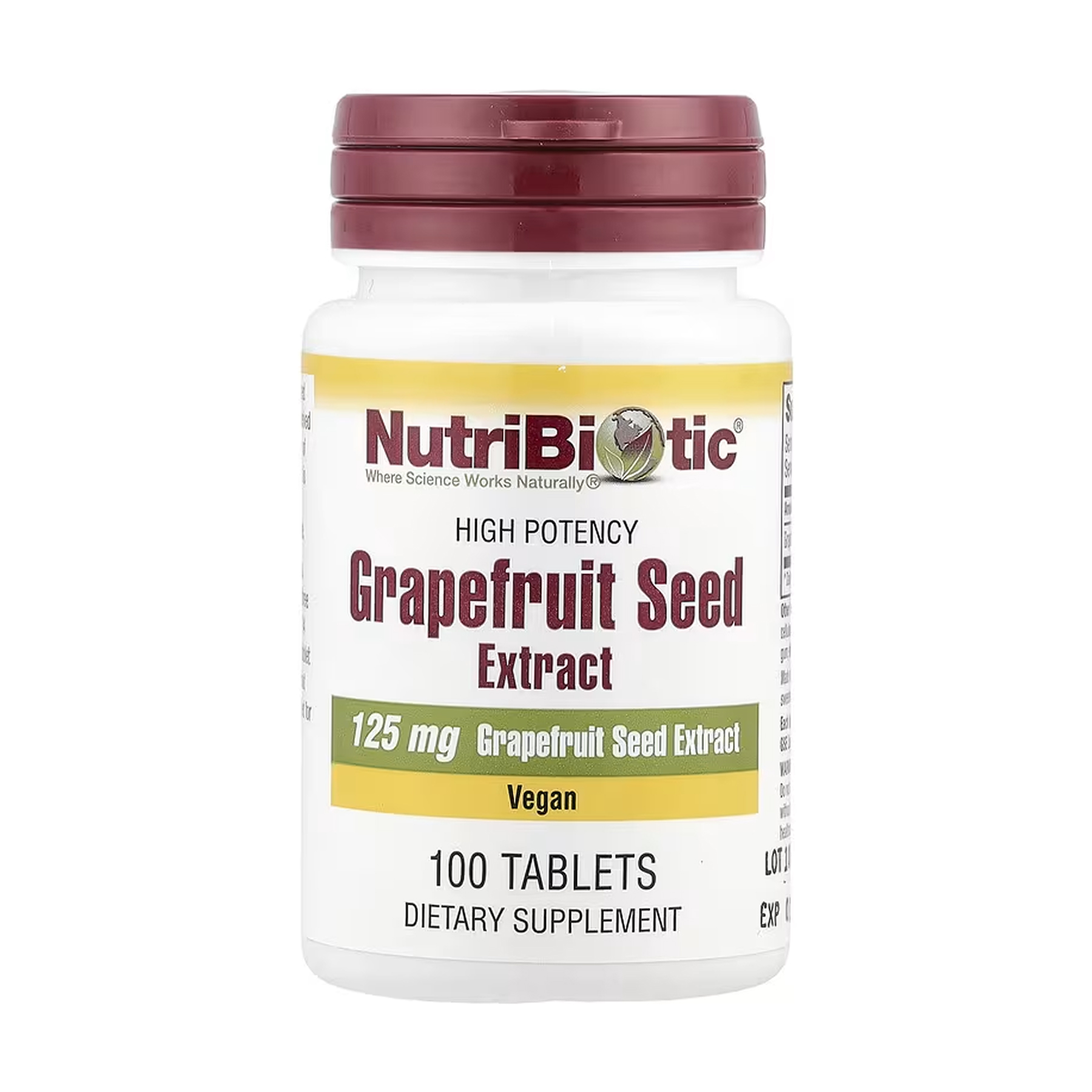 Grapefruit Seed Extract 125mg - 100 tabs Grapefruit Seed Extract 125mg - 100 tabs