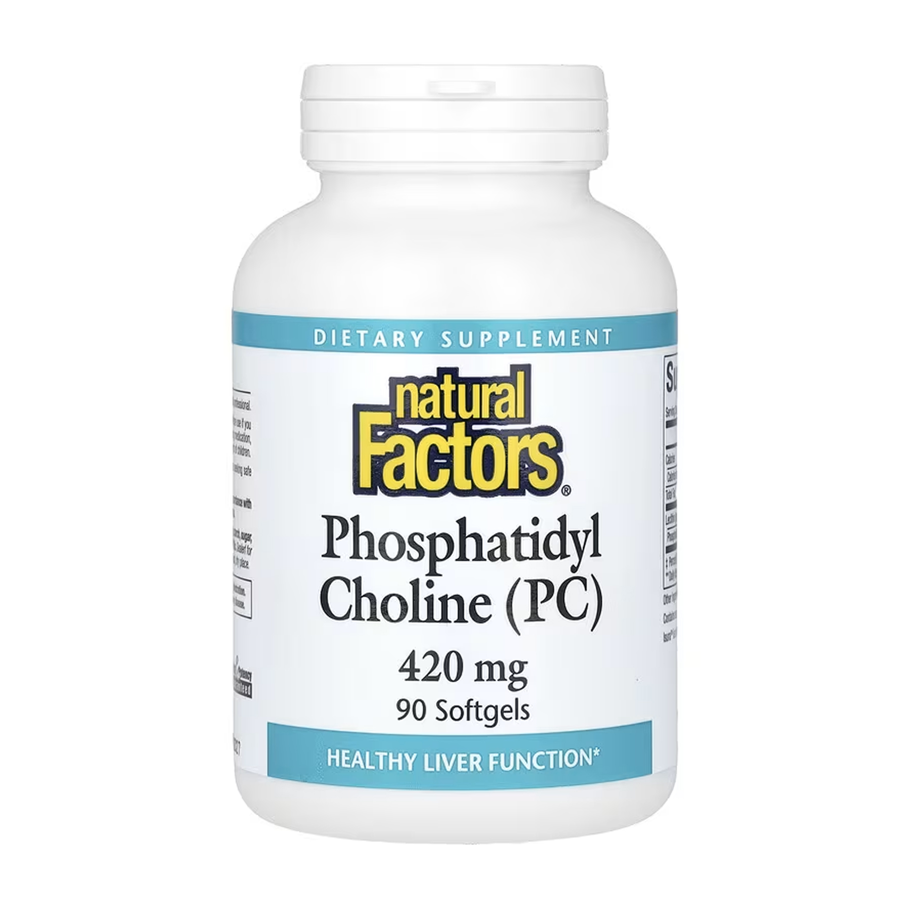 Phosphatidyl Choline (PC) 420mg - 90 softgels Phosphatidyl Choline (PC) 420mg - 90 softgels