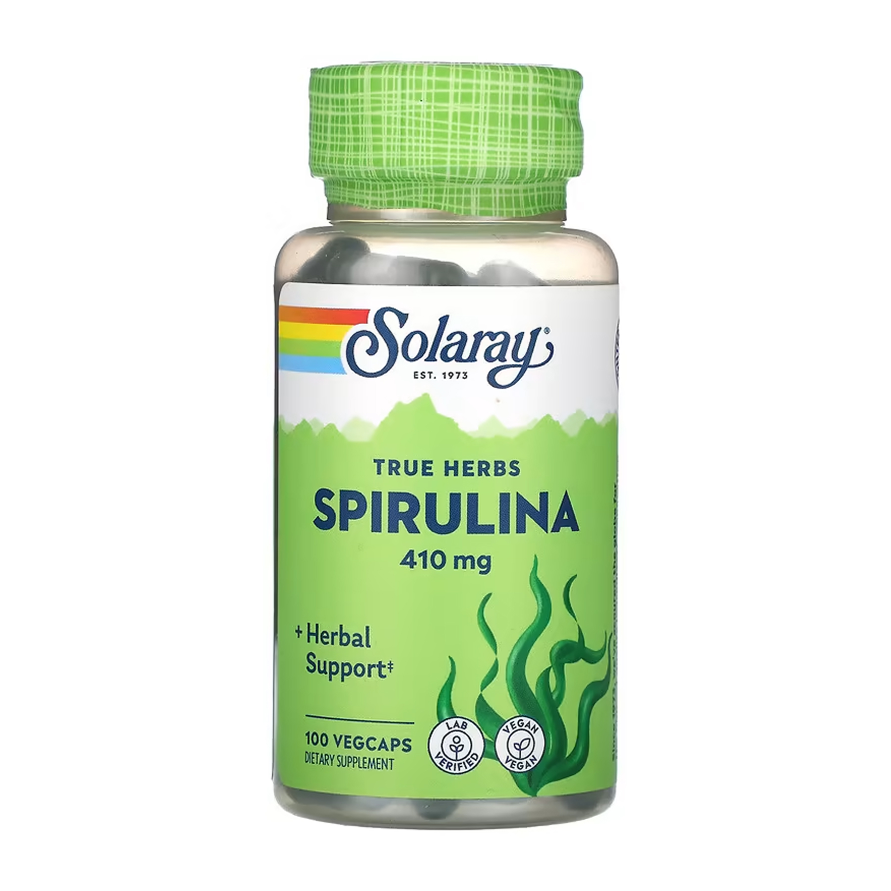 Spirulina Algae 410mg - 100 vcaps Spirulina Algae 410mg - 100 vcaps