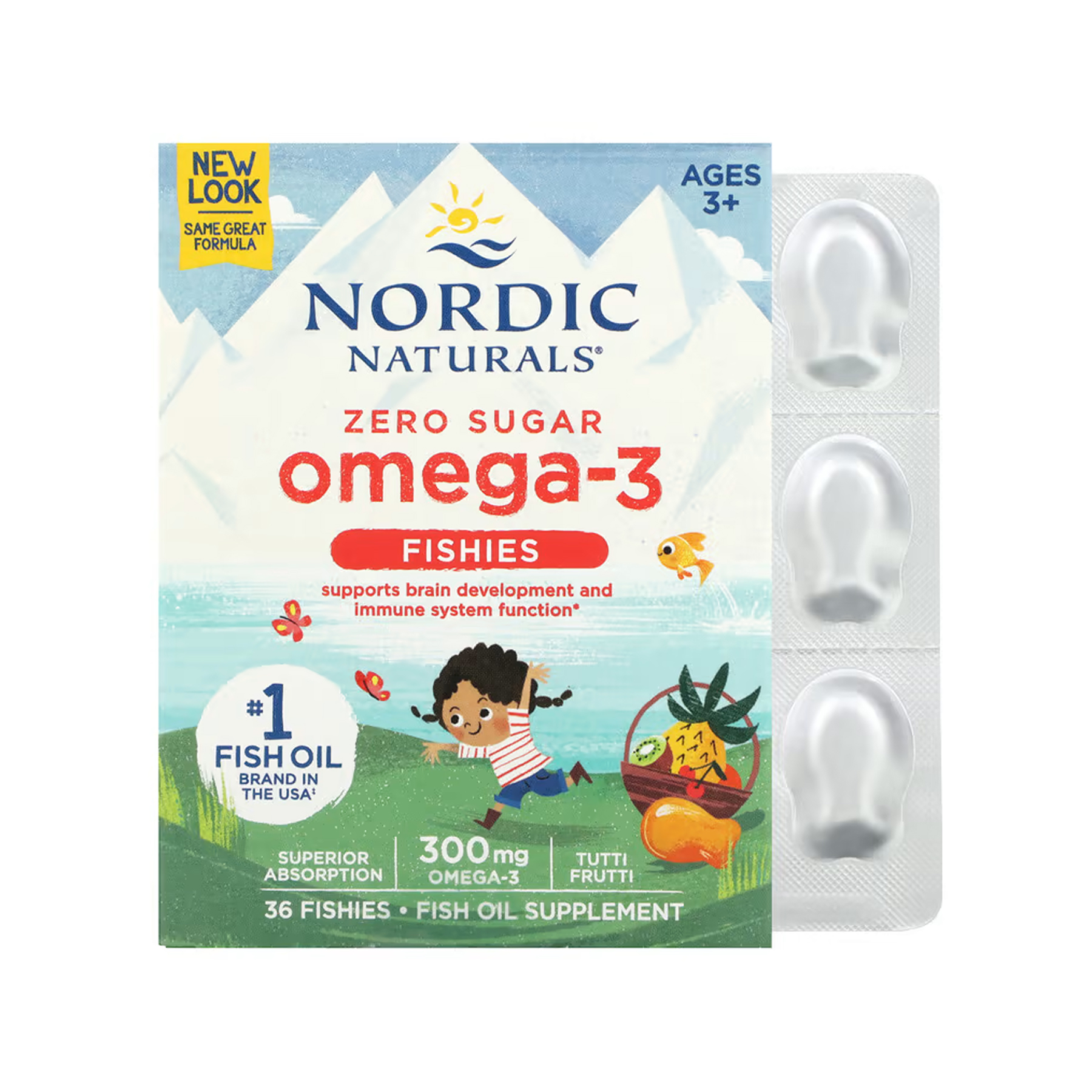 Nordic Omega-3 - 36 Fishies Nordic Omega-3 - 36 Fishies