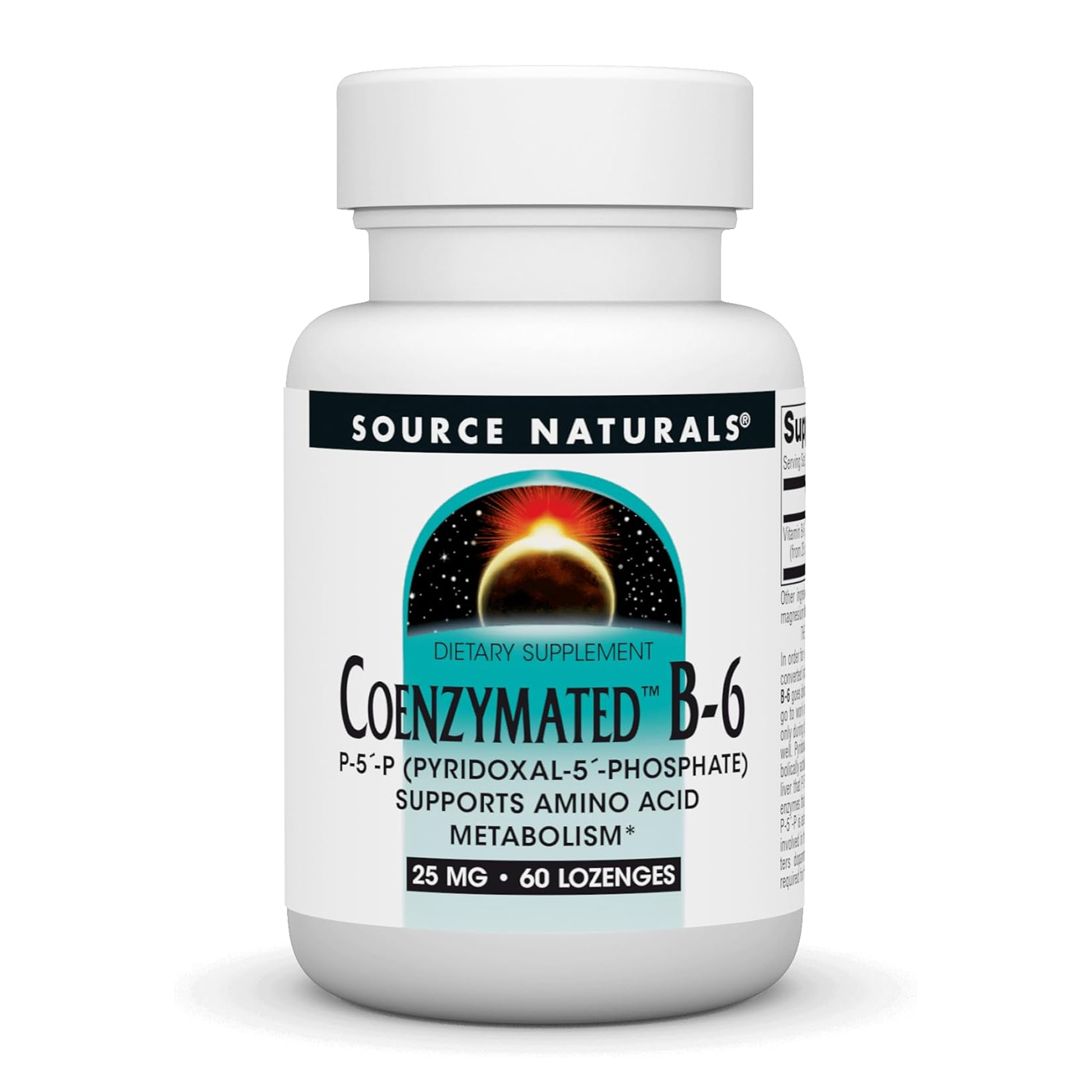 Coenzymated™ Vitamin B-6 25 mg - 60 lozenges Coenzymated™ Vitamin B-6 25 mg - 60 lozenges