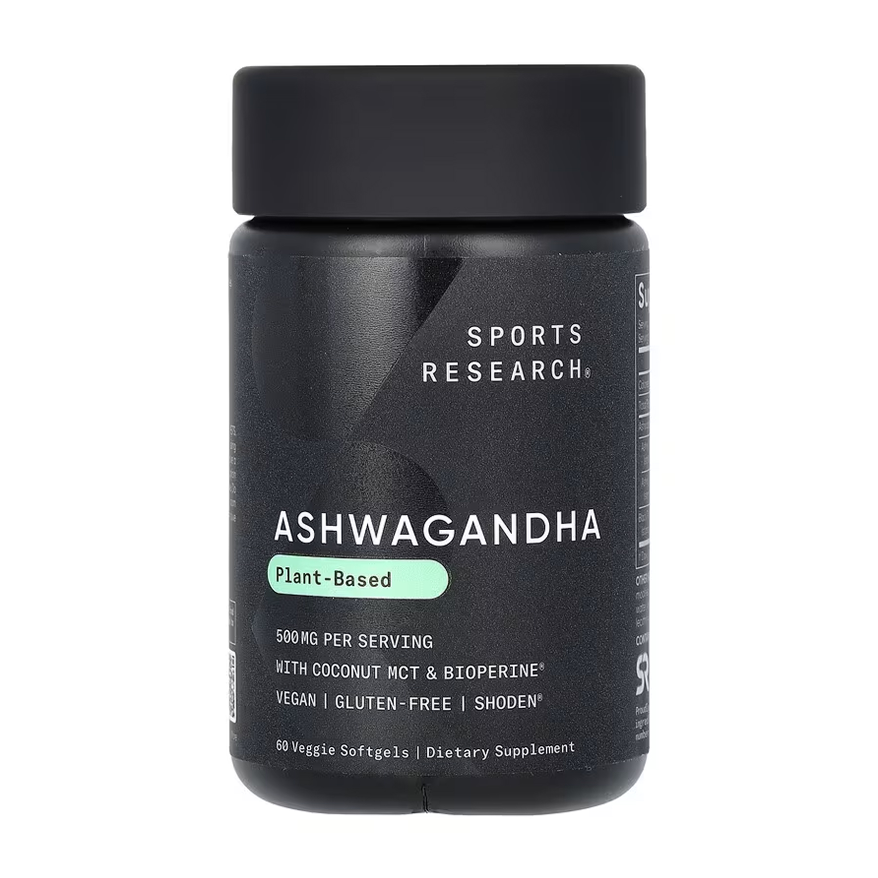 Ashwagandha 500mg - 60 veggie softgels Ashwagandha 500mg - 60 veggie softgels