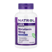 Advanced Sleep Melatonin 10mg - 100 tabs. Зображення №3 Advanced Sleep Melatonin 10mg - 100 tabs. Зображення №3