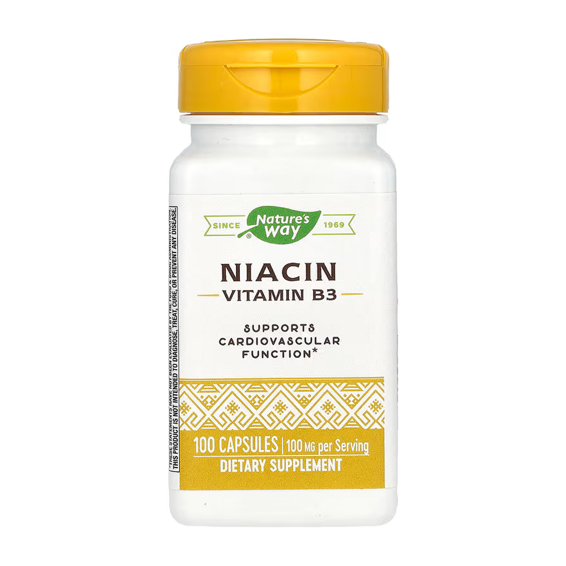 Niacin 100 mg - 100 caps Niacin 100 mg - 100 caps