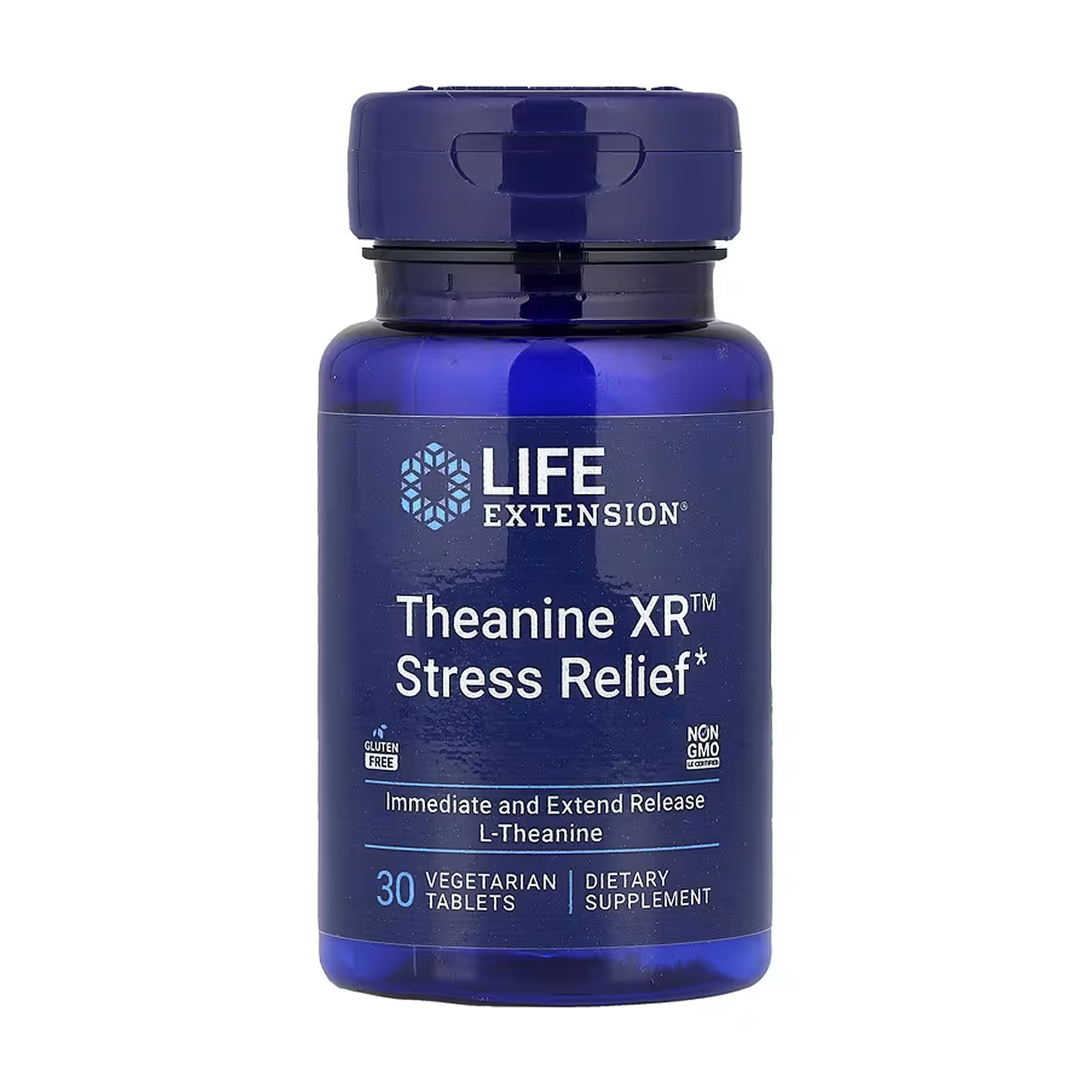 Theanine XR™ Stress Relief - 30 vegetarian tablets Theanine XR™ Stress Relief - 30 vegetarian tablets