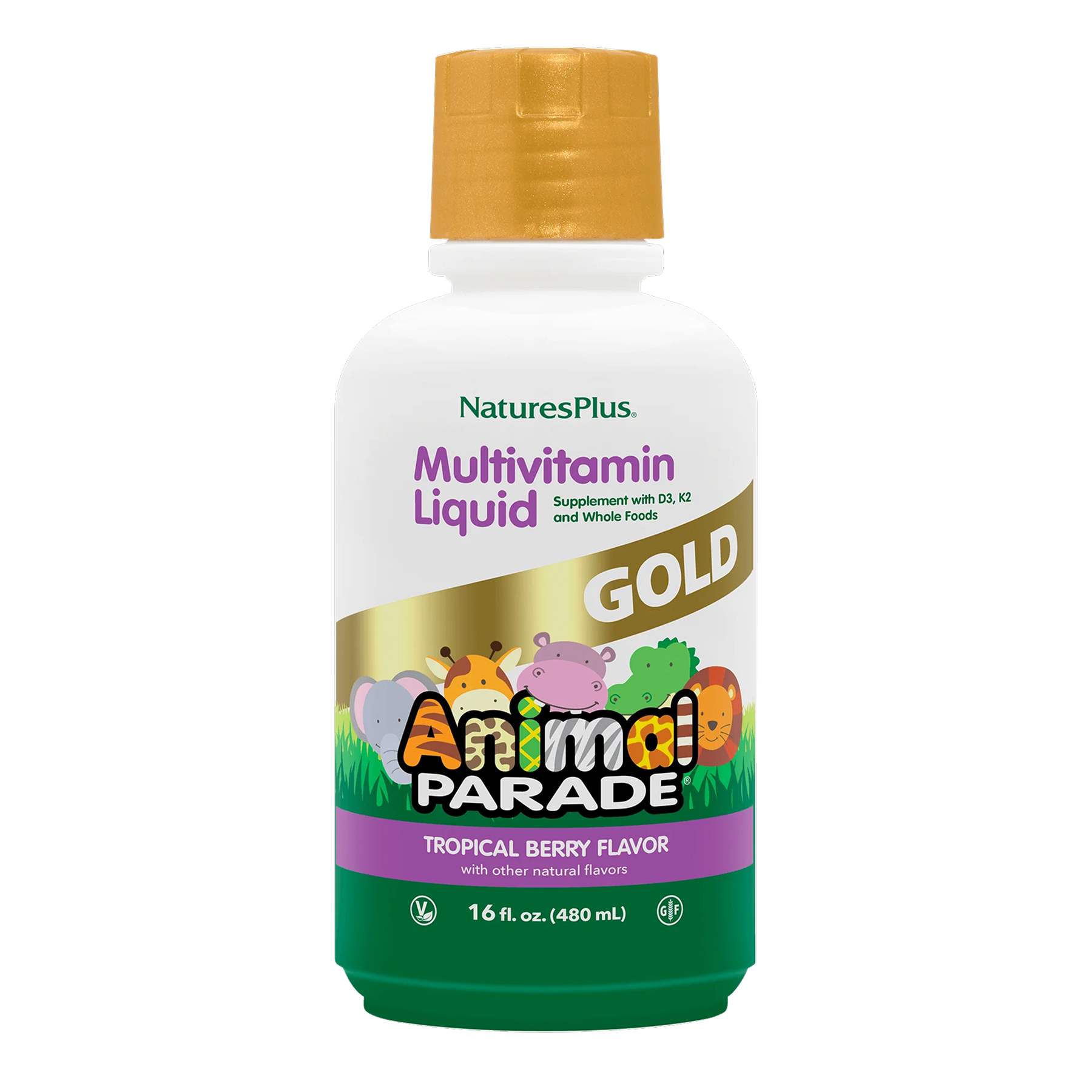 Children’s Gold Multivitamin Liquid - 480 ml Tropical Berry Children’s Gold Multivitamin Liquid - 480 ml Tropical Berry