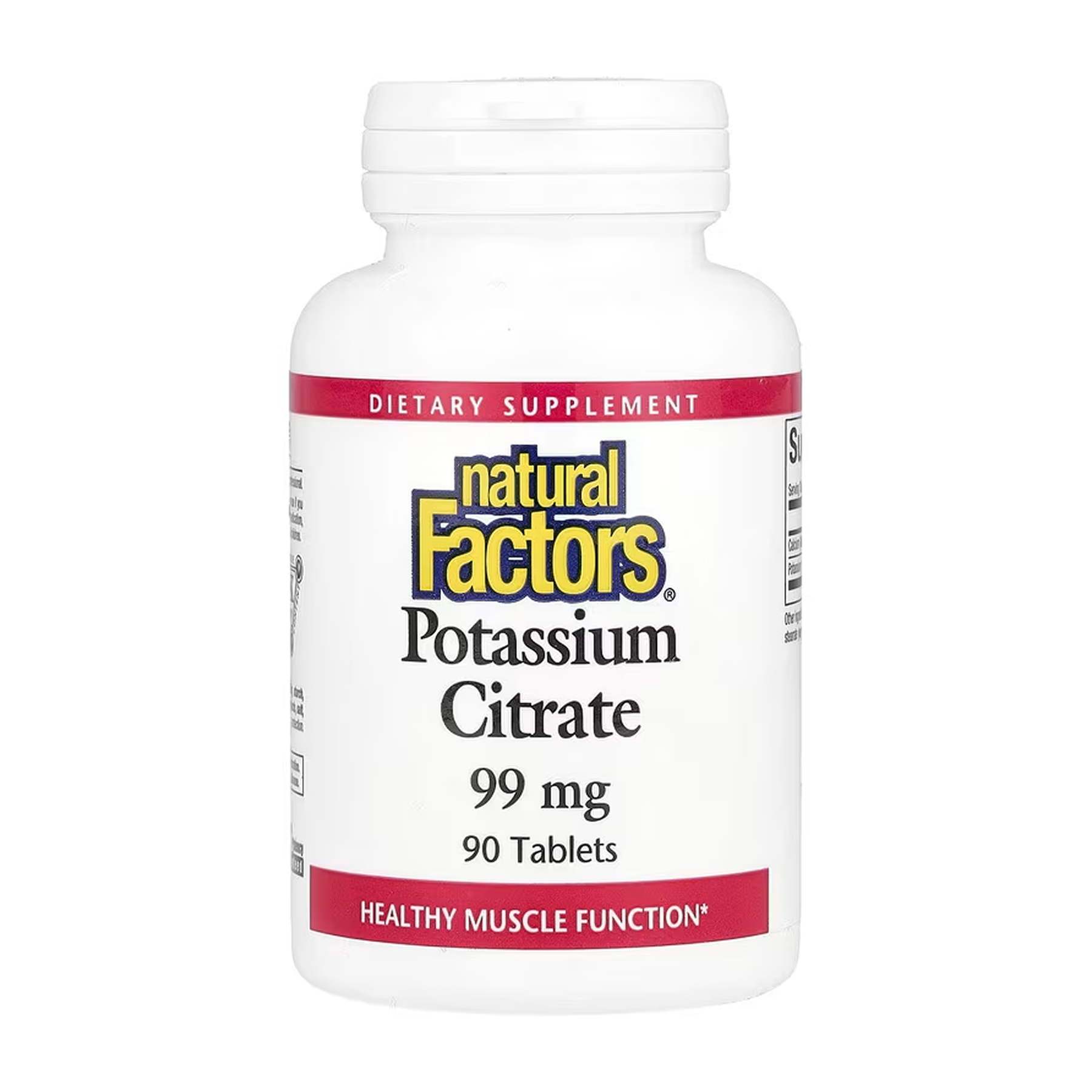 Potassium Citrate 99mg - 90 tabs Potassium Citrate 99mg - 90 tabs