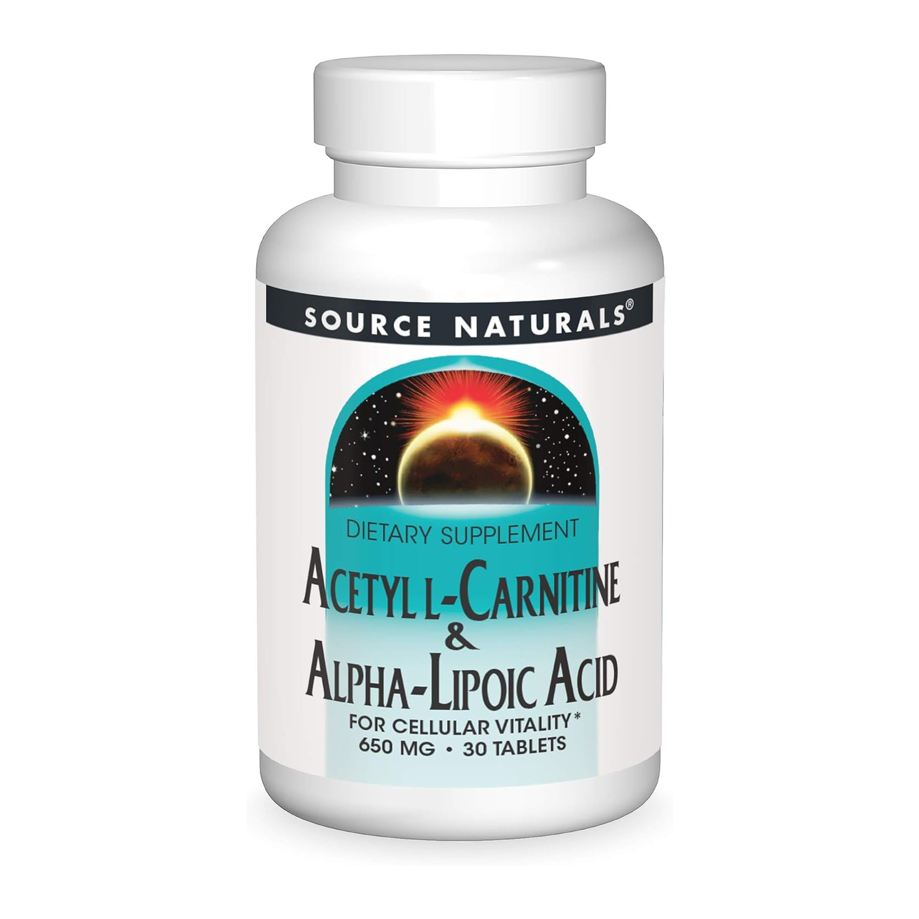 Acetyl L-Carnitine & Alpha-Lipoic Acid 650 mg - 30 tabs Acetyl L-Carnitine & Alpha-Lipoic Acid 650 mg - 30 tabs