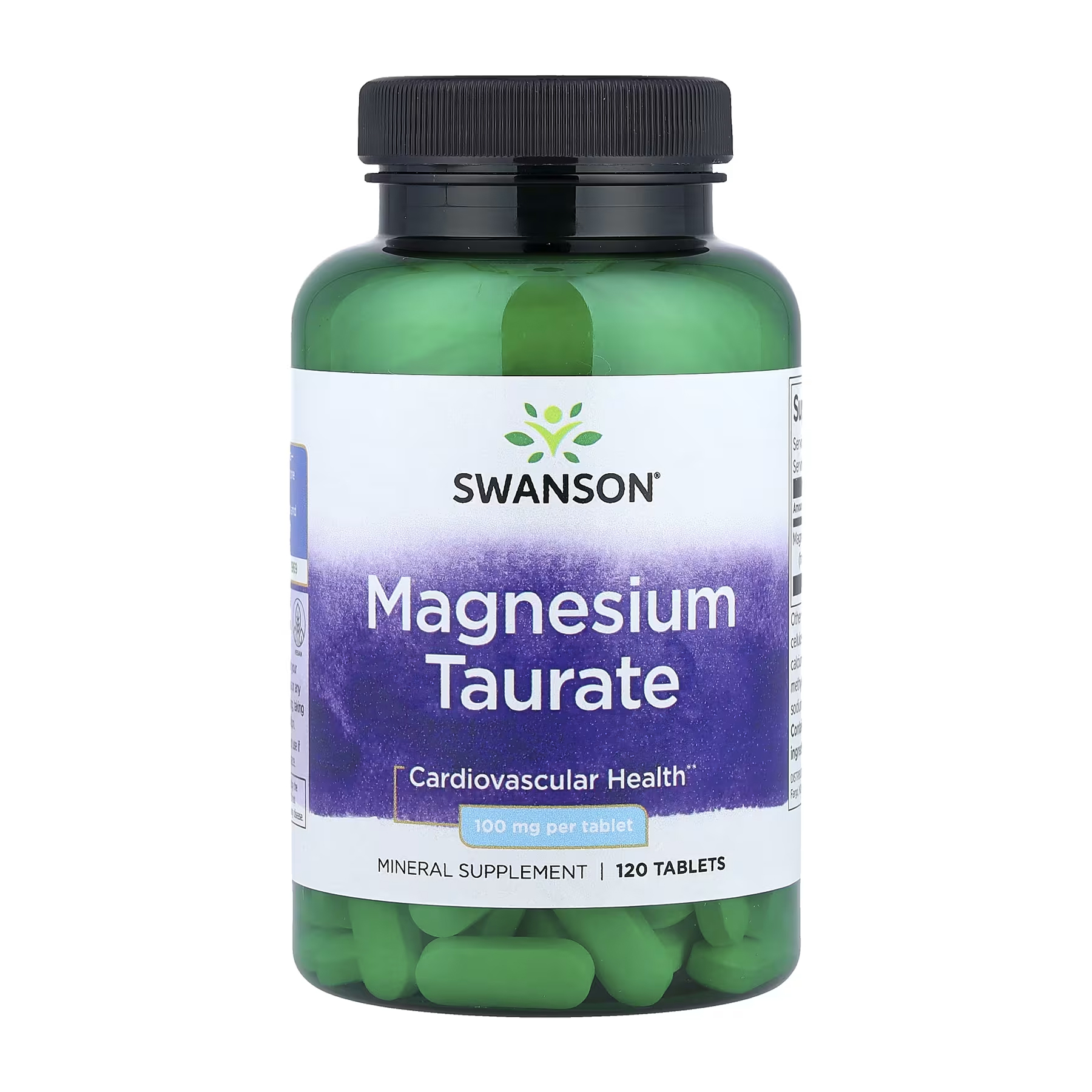 Magnesium Taurate 100 mg - 120 tabs Magnesium Taurate 100 mg - 120 tabs