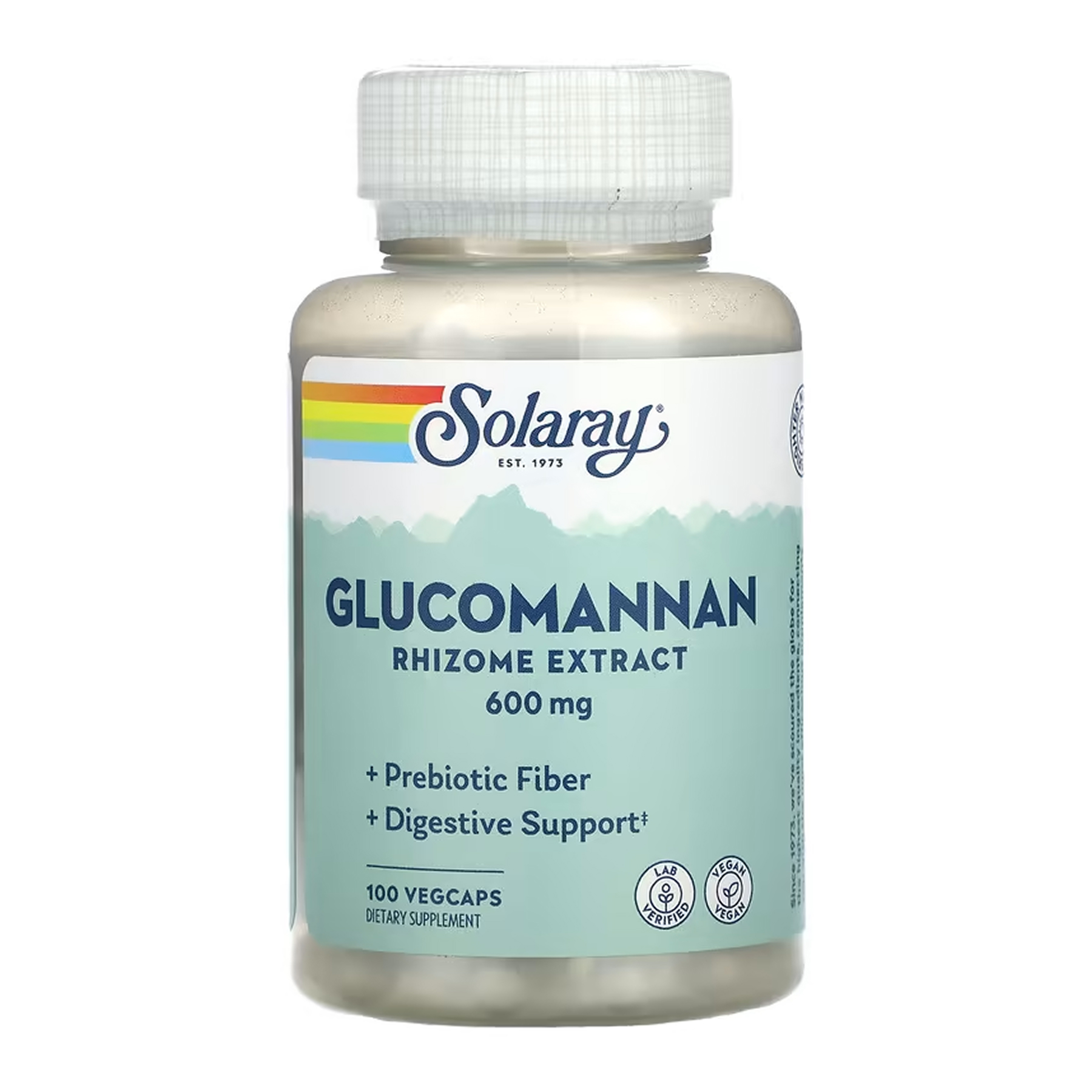 Glucomannan Rhizome Extract 600mg - 100 vcaps Glucomannan Rhizome Extract 600mg - 100 vcaps
