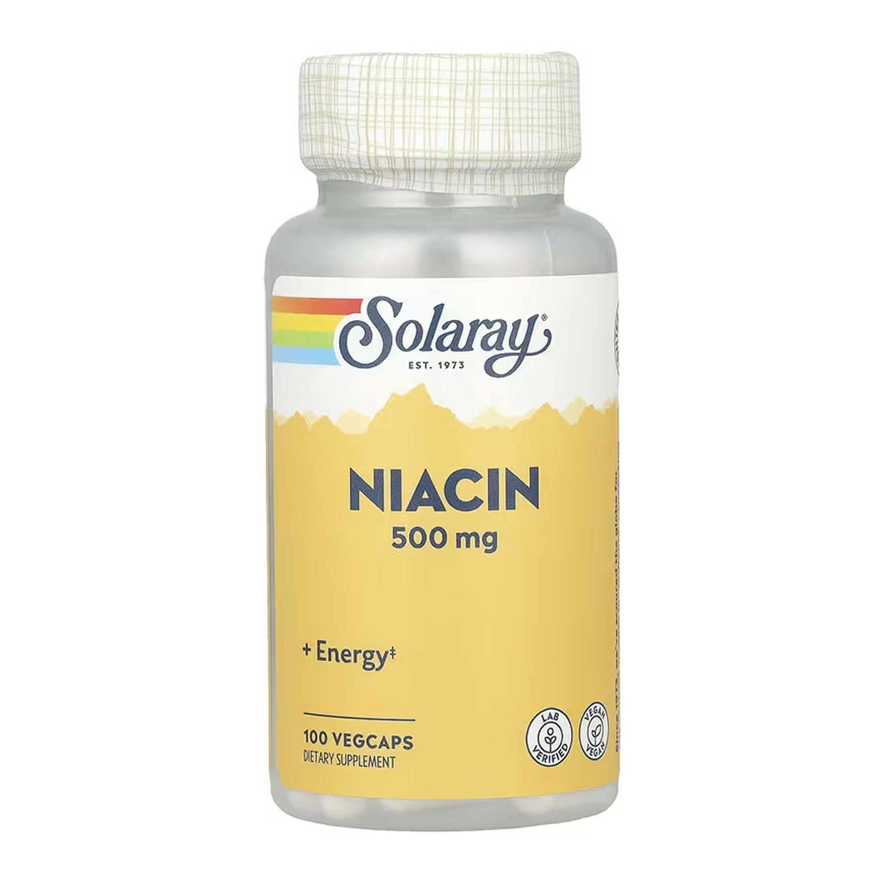Niacin 500mg - 100 vcaps Niacin 500mg - 100 vcaps