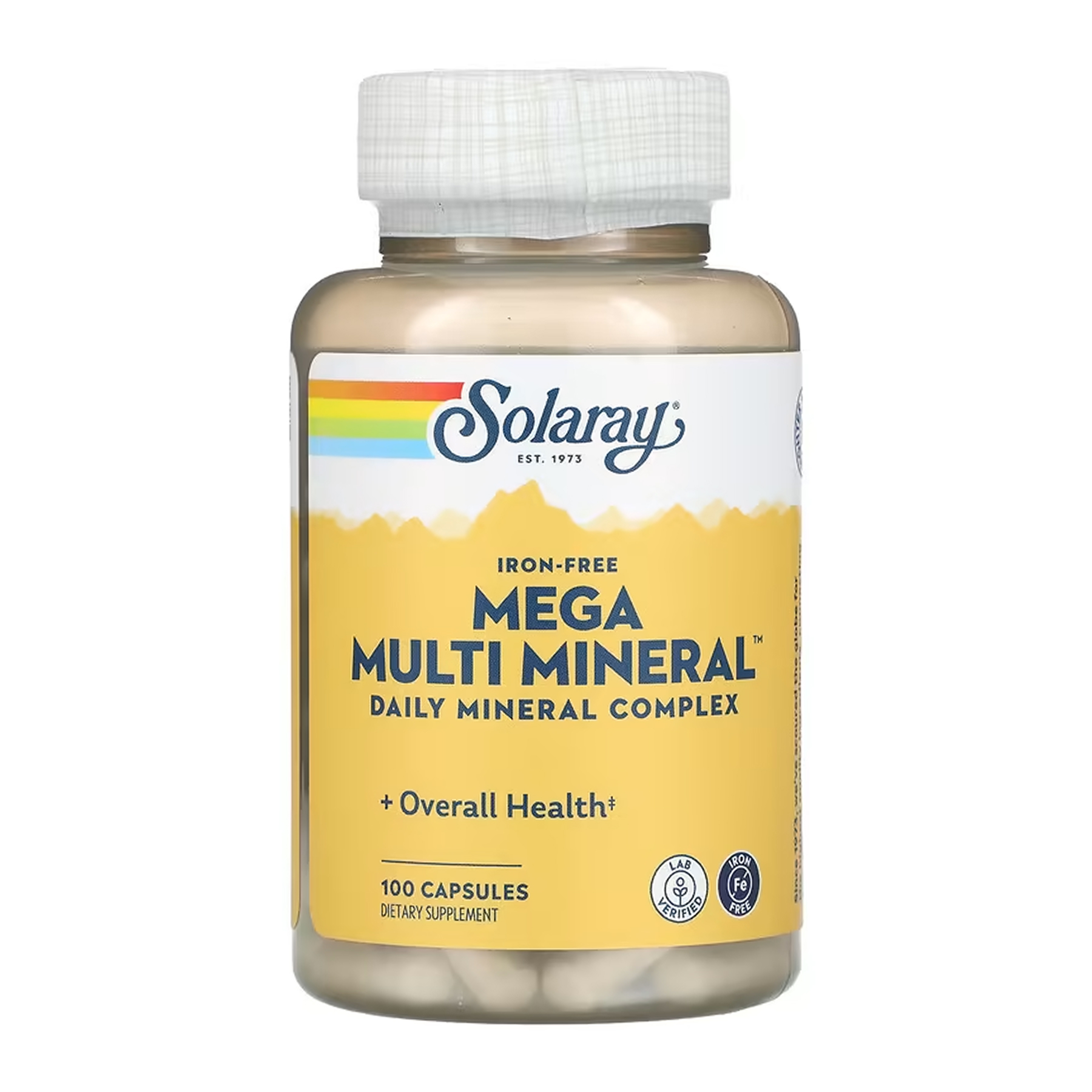 Mega Multi Mineral Iron-Free - 100 caps Mega Multi Mineral Iron-Free - 100 caps