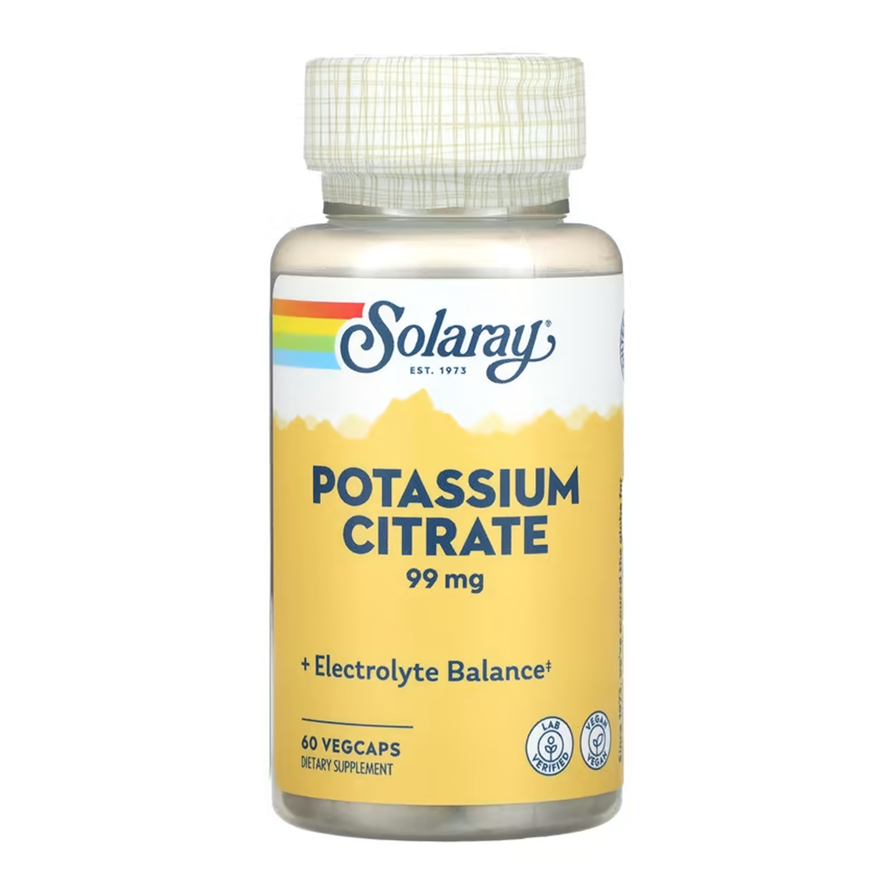 Potassium 99mg - 60 vcaps Potassium 99mg - 60 vcaps