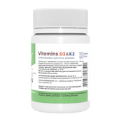 Vitamin D3 & K2 - 120 tabs. Зображення №2