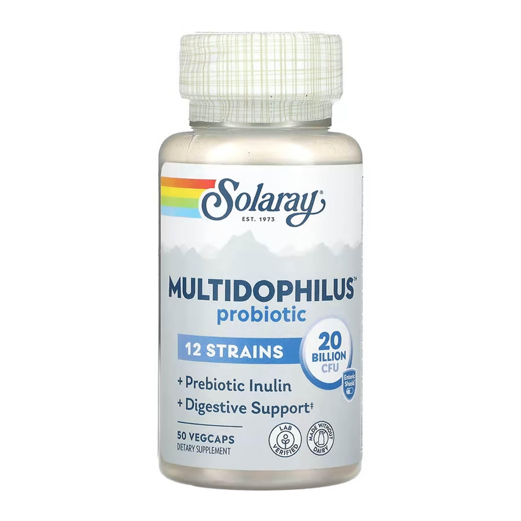 Multidophilus Probiotic 12 Strains - 50 vcaps Multidophilus Probiotic 12 Strains - 50 vcaps