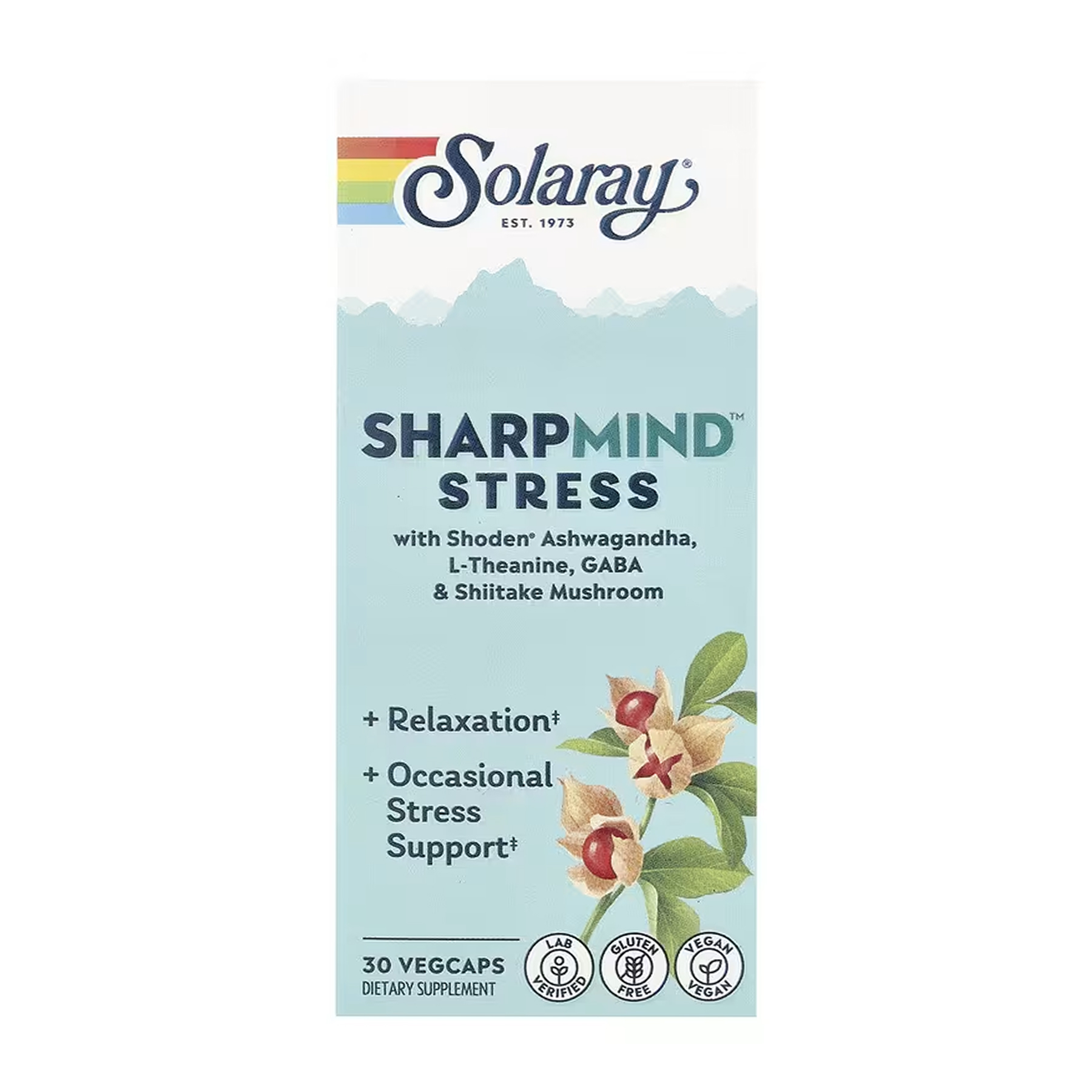 SharpMind Nootropics Stress - 30 vcaps SharpMind Nootropics Stress - 30 vcaps