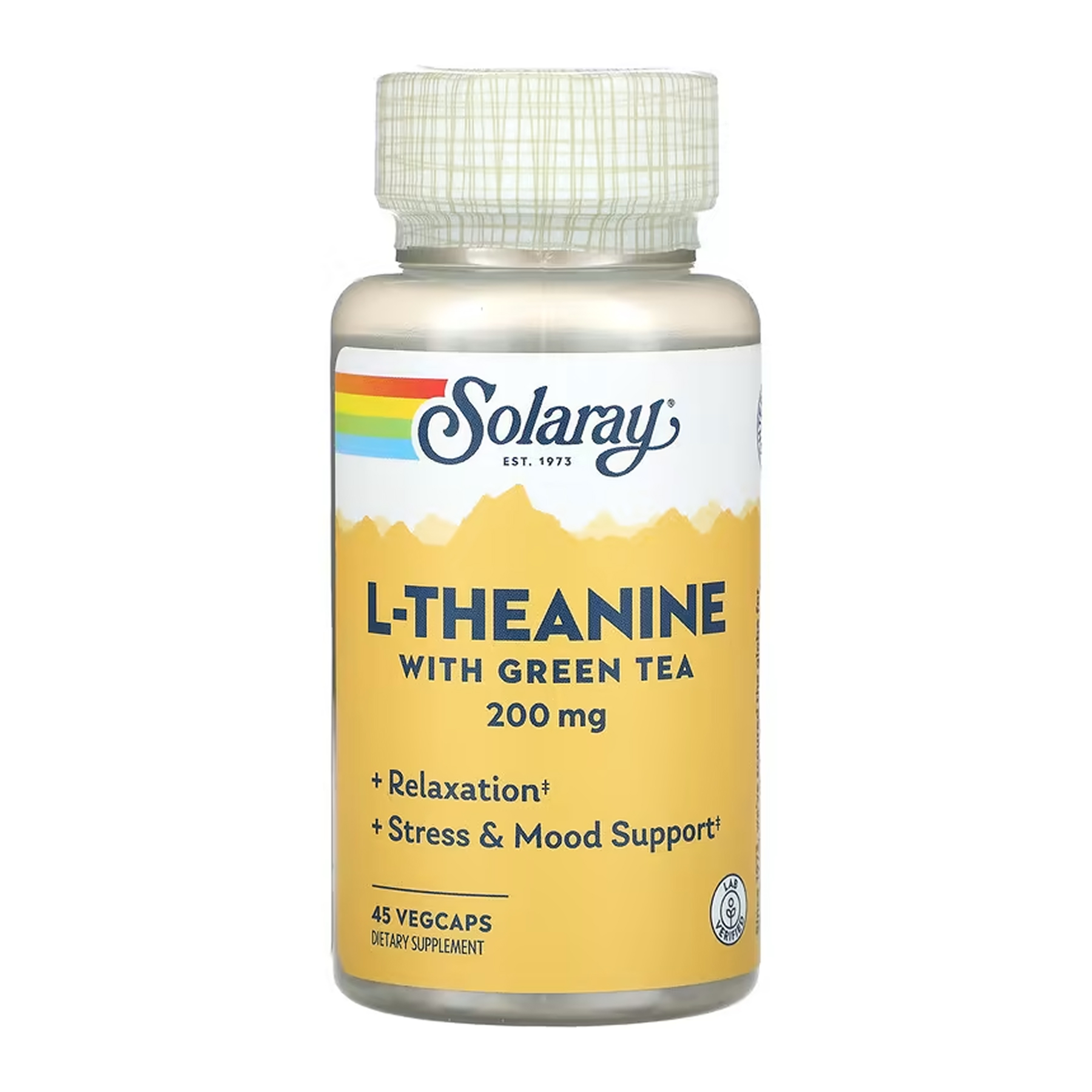 L-Theanine 200mg - 45 vcaps L-Theanine 200mg - 45 vcaps