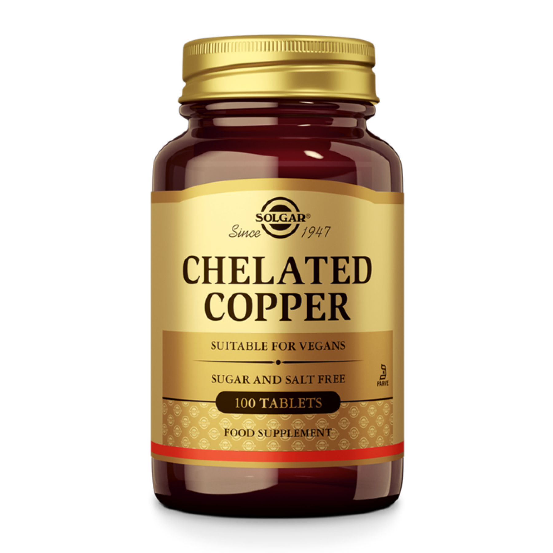 Chelated Copper - 100 tabs Chelated Copper - 100 tabs