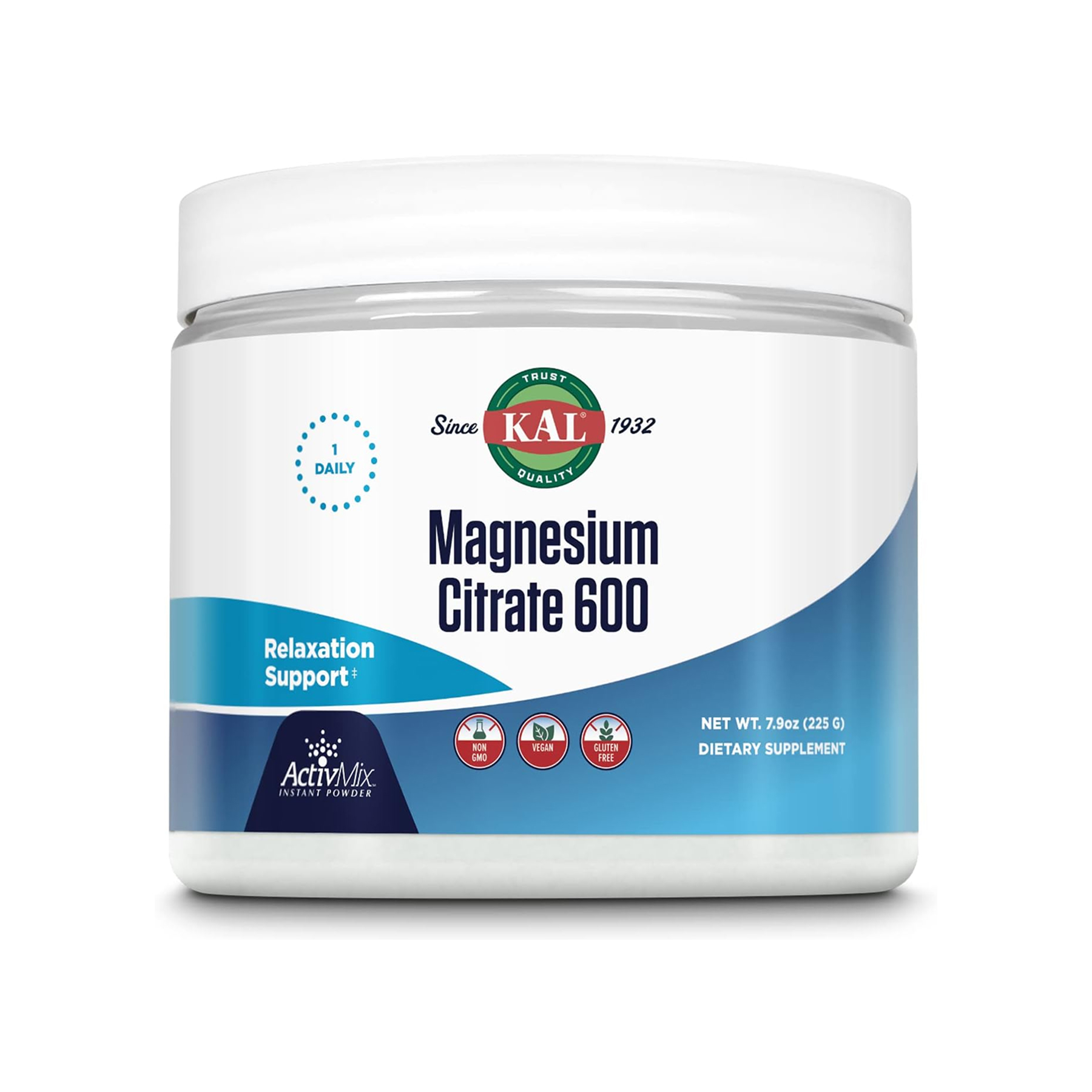Magnesium Citrate 600mg - 225g Magnesium Citrate 600mg - 225g