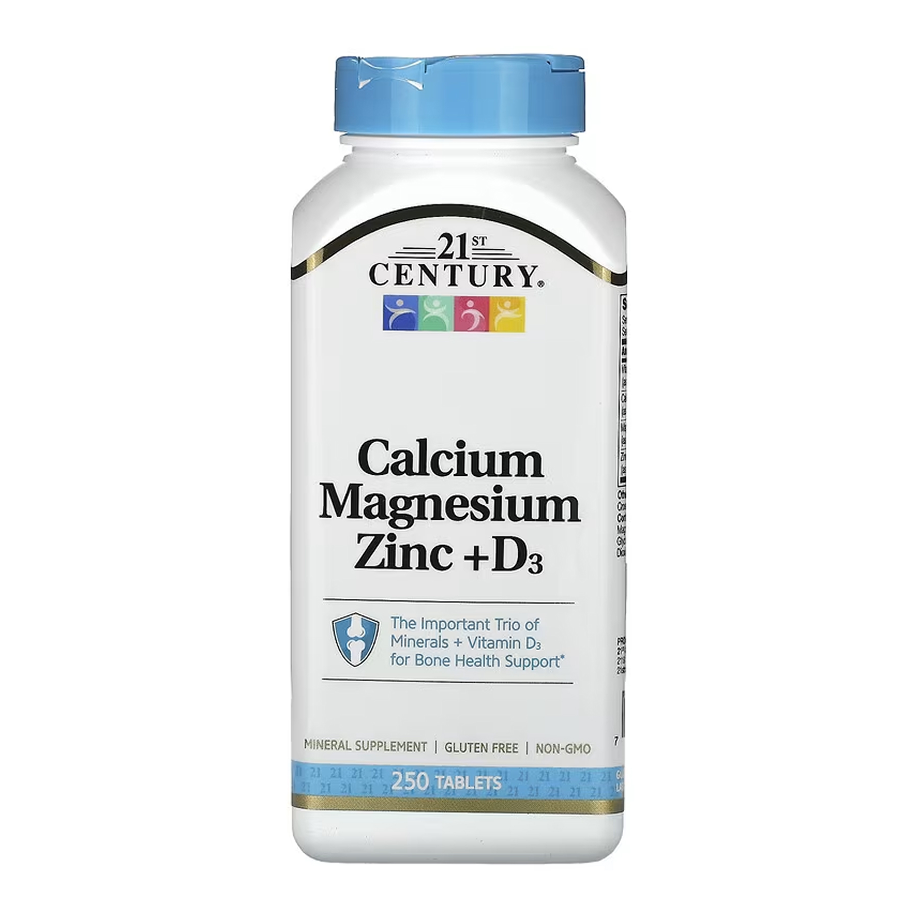 Calcium Magnesium Zinc +D3 - 250 tabs Calcium Magnesium Zinc +D3 - 250 tabs