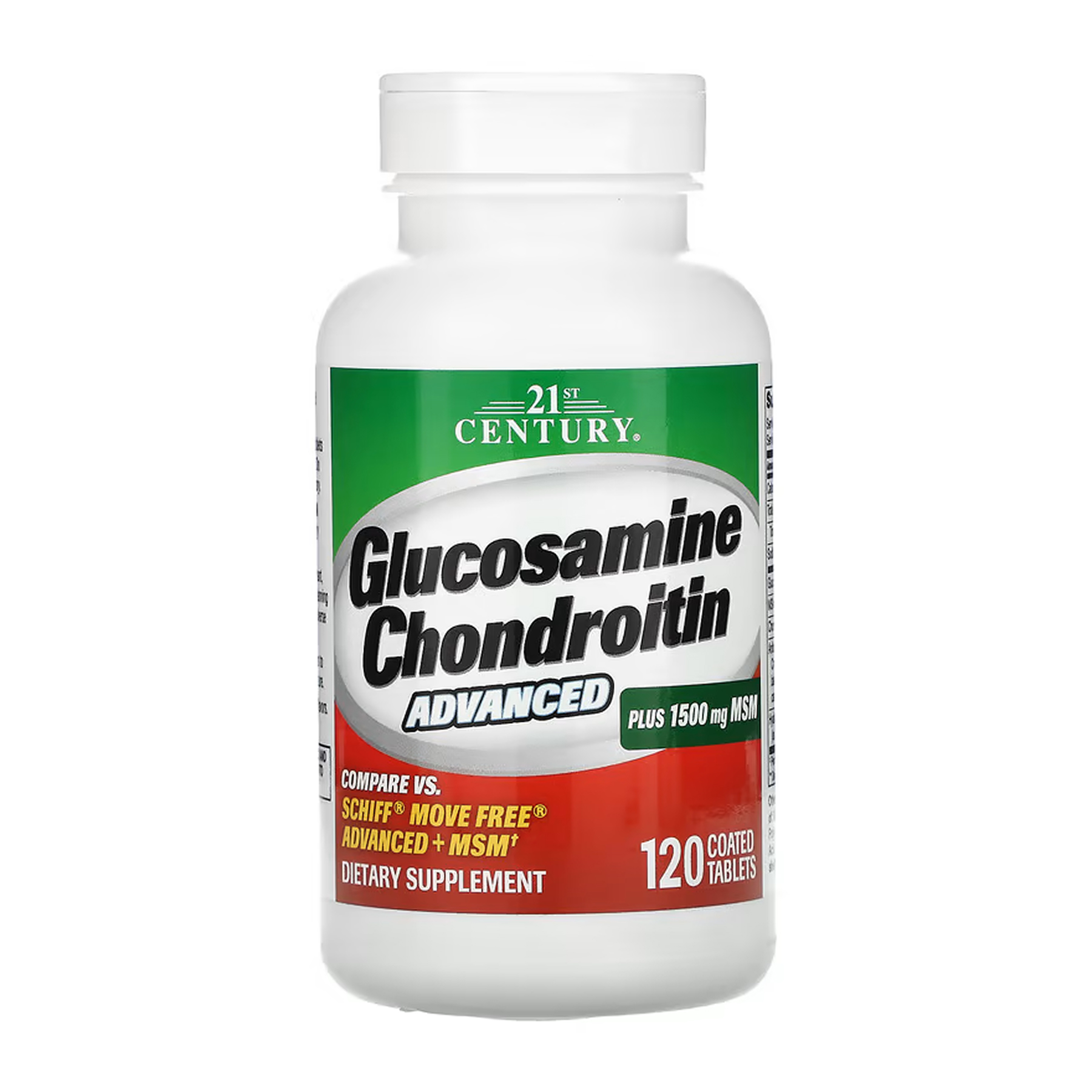 Glucosamine Chondroitin Advanced + MSM - 120 tabs Glucosamine Chondroitin Advanced + MSM - 120 tabs