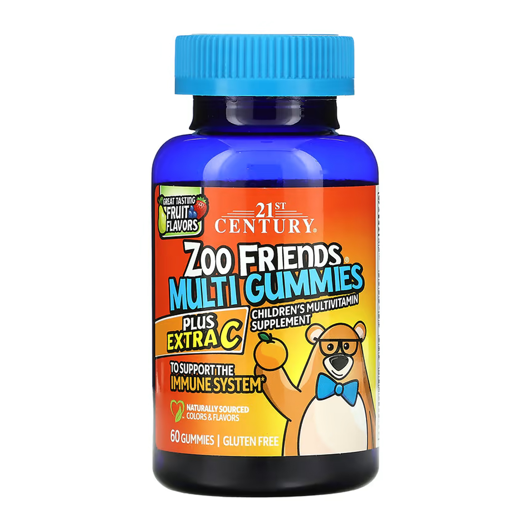Zoo Friends Multi Gummies Plus Extra C - 60 gummies Zoo Friends Multi Gummies Plus Extra C - 60 gummies